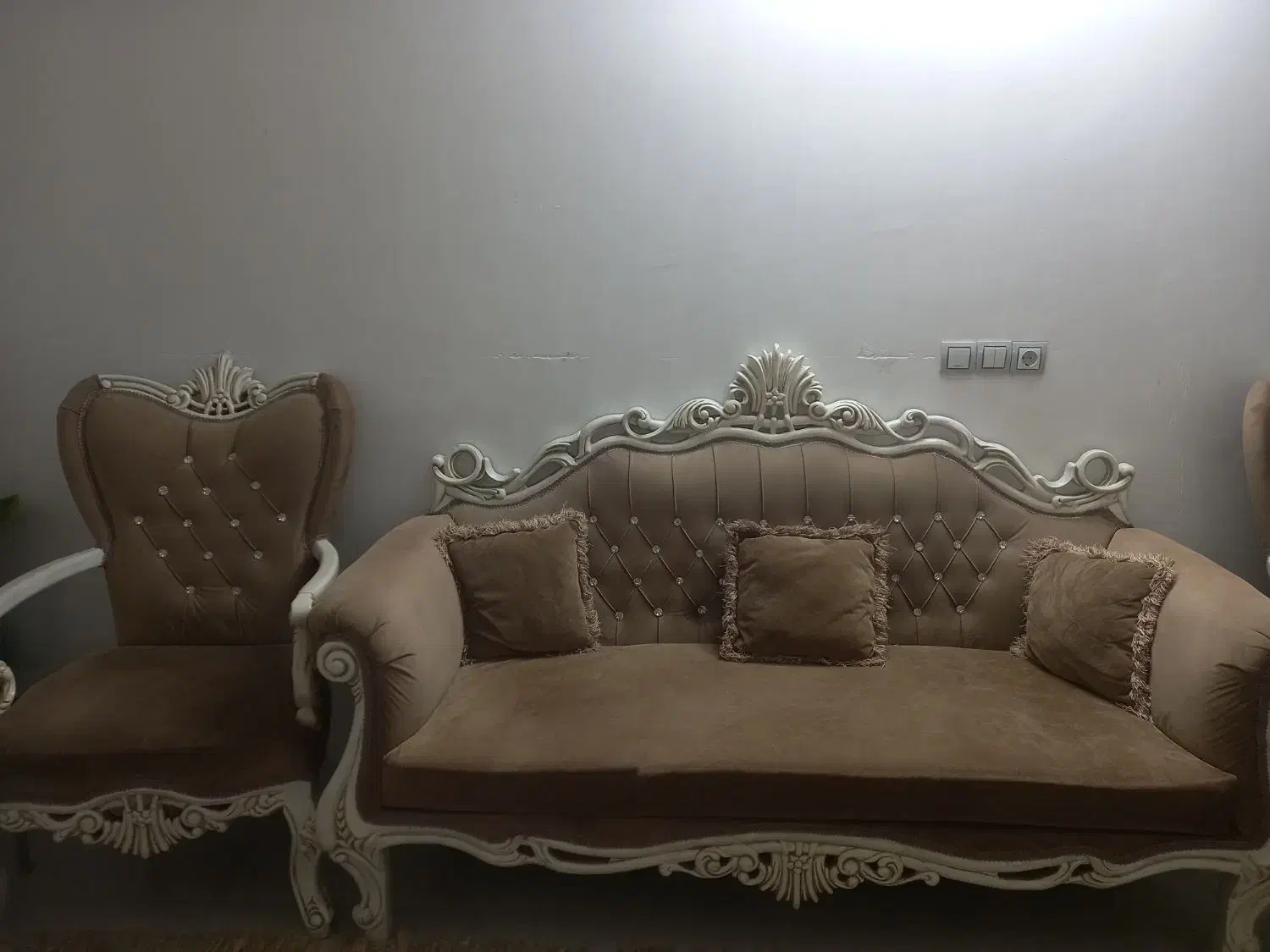 مبلمان ۷ نفره|مبلمان خانگی و میز عسلی|محمدیه-قزوین, |دیوار