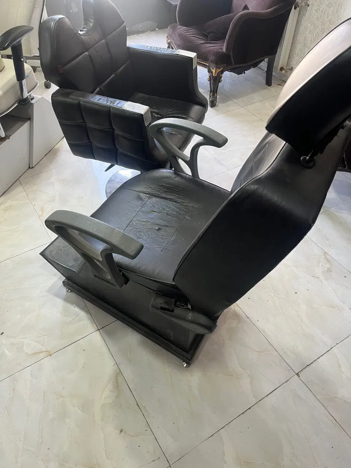 صندلی ارایشگاه|آرایشگاه و سالنهای زیبایی|محمدیه-قزوین, |دیوار