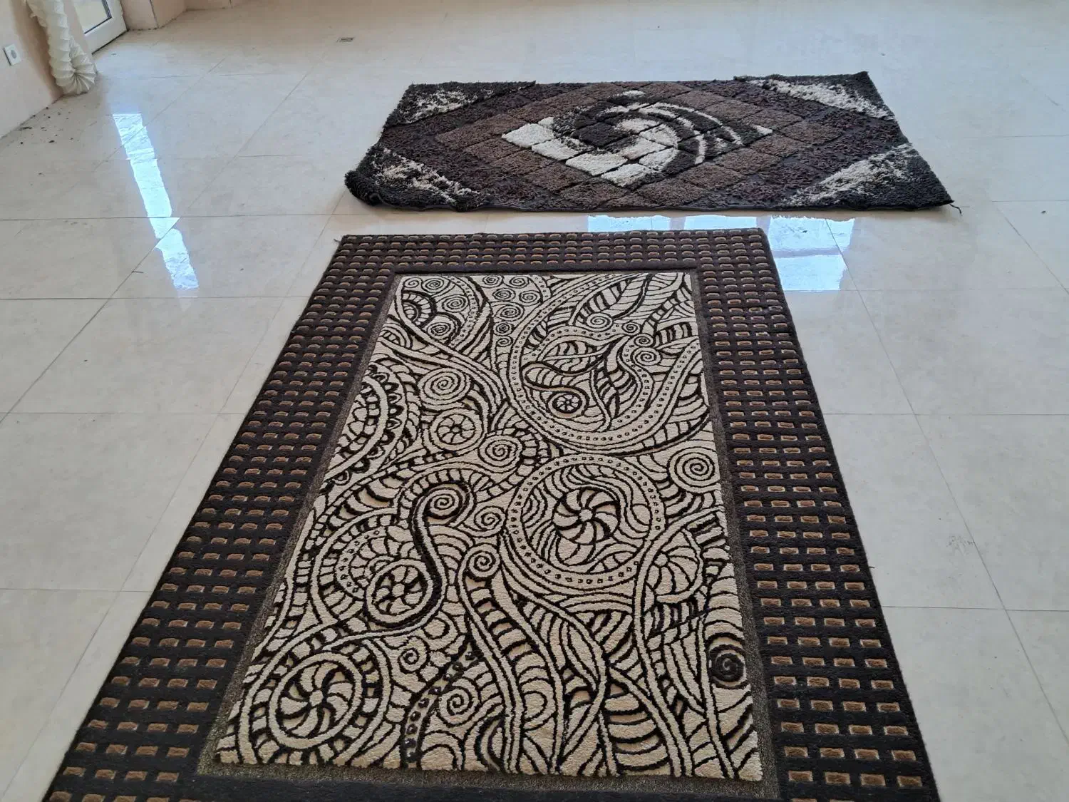 دو قطعه فرش ۱۴۰ ×۲۲۰|فرش|رودهن, |دیوار