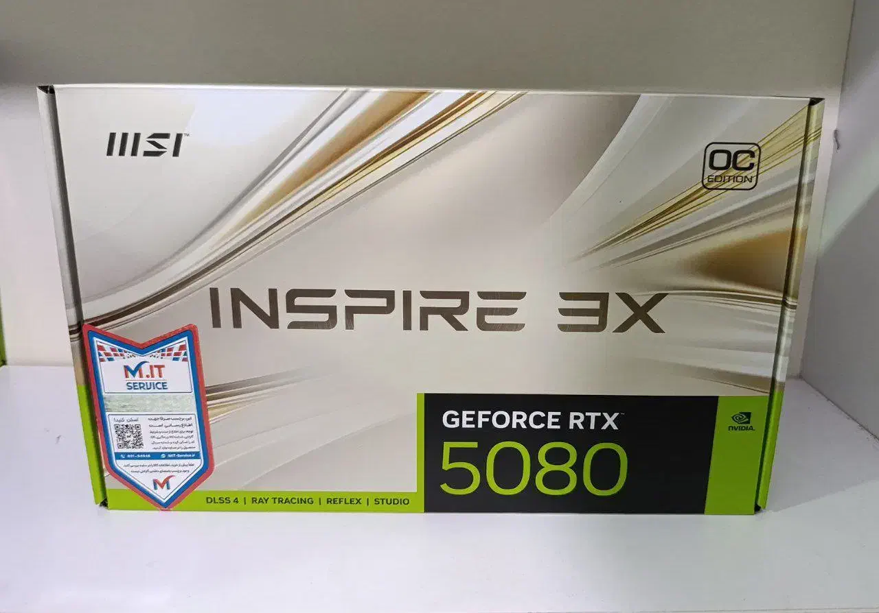 کالکشن کارت گرافیک Rtx 5080 MSI 16G آکبند|قطعات و لوازم جانبی رایانه|تهران, سلسبیل شمالی|دیوار