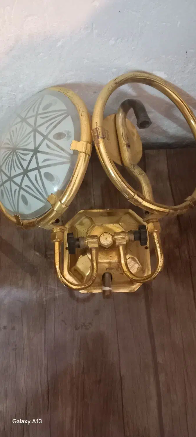 چراغ طوری گازی دیوار کوب سالم|لامپ و چراغ|طرقبه, |دیوار