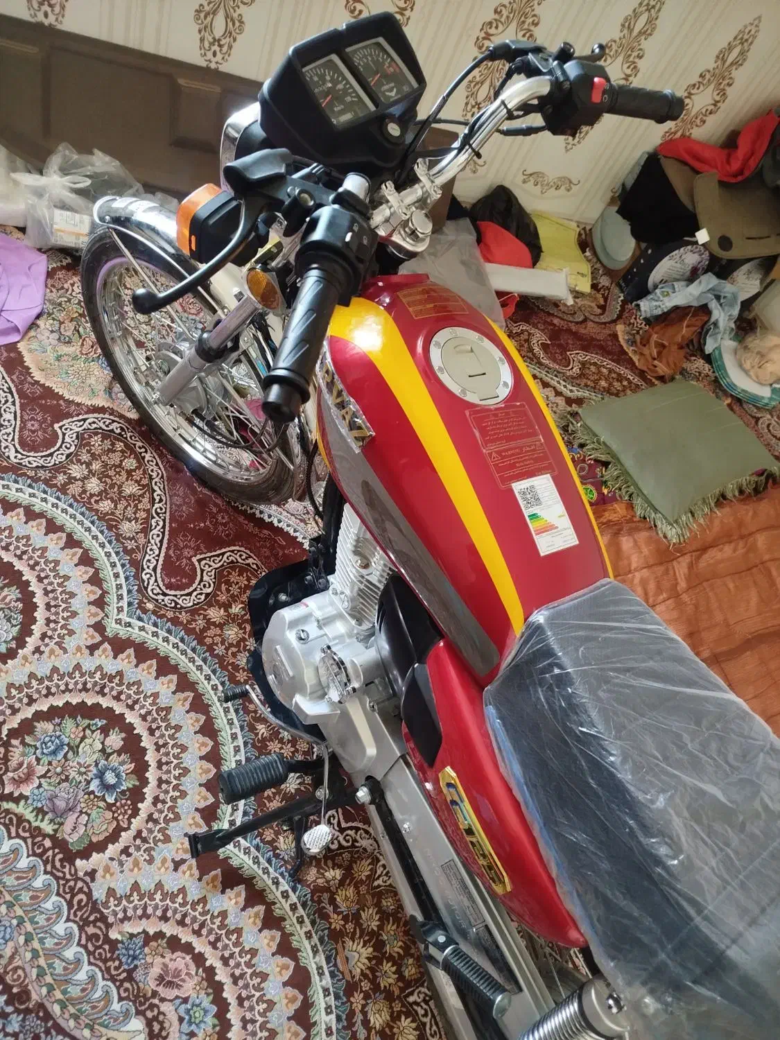 موتور پرواز 125استارتی صفر|موتورسیکلت|ساربوک, |دیوار