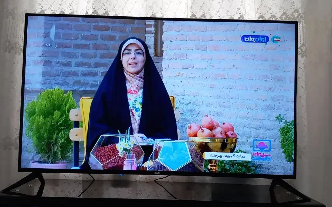 تلویزیون سام۵۰ اینچ|تلویزیون و پروژکتور|کبودرآهنگ, |دیوار