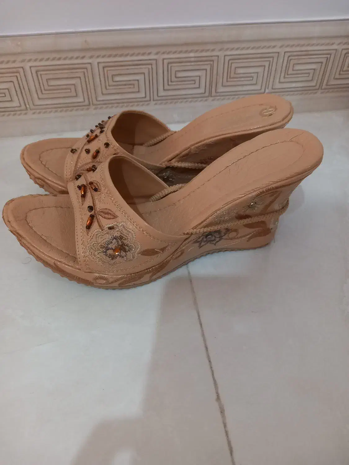 دمپایی مجلسی سایز ۳۷|کیف، کفش، کمربند|ساوه, |دیوار