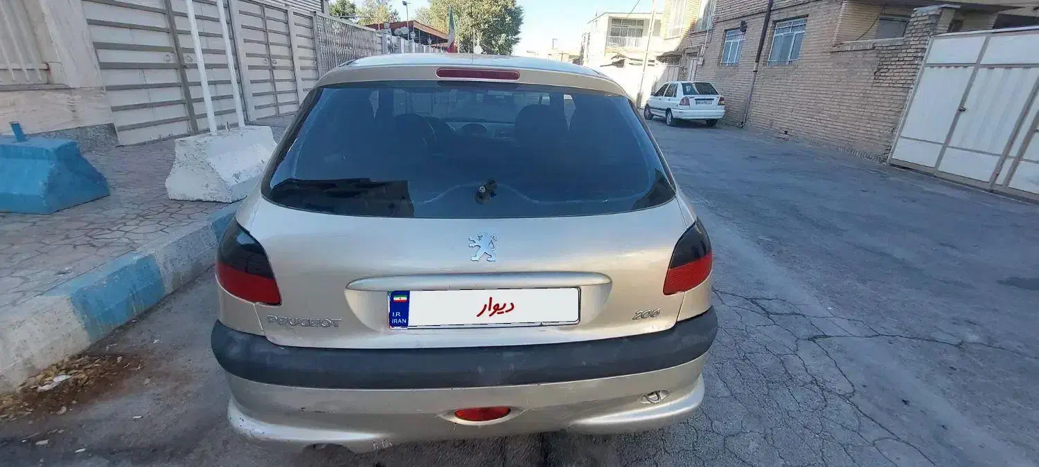 فروش ۲۰۶ مدل ۸۴|خودرو سواری و وانت|بروجن, |دیوار