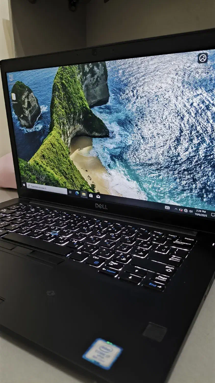 لپتاپ i7نسل هشت با حسگر اثر انگشت و ssd|رایانه همراه|تهران, جهاد|دیوار
