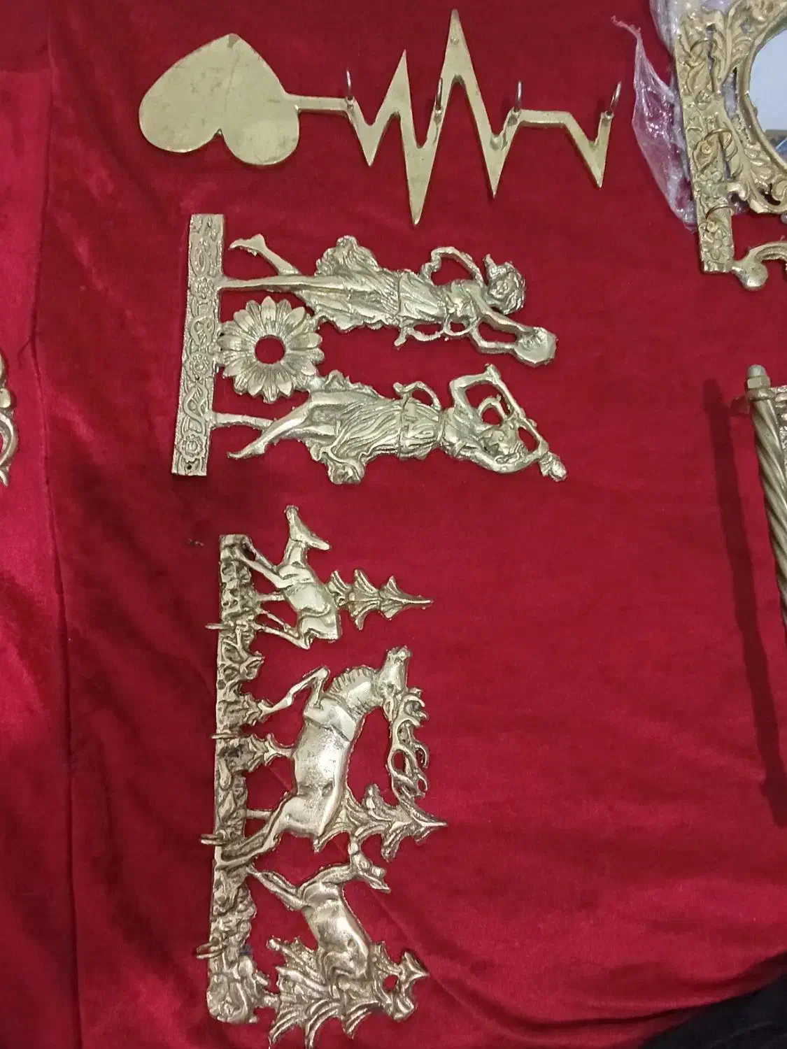 جا حوله ای برنز|صنایع دستی و سایر لوازم تزئینی|نسیمشهر, |دیوار