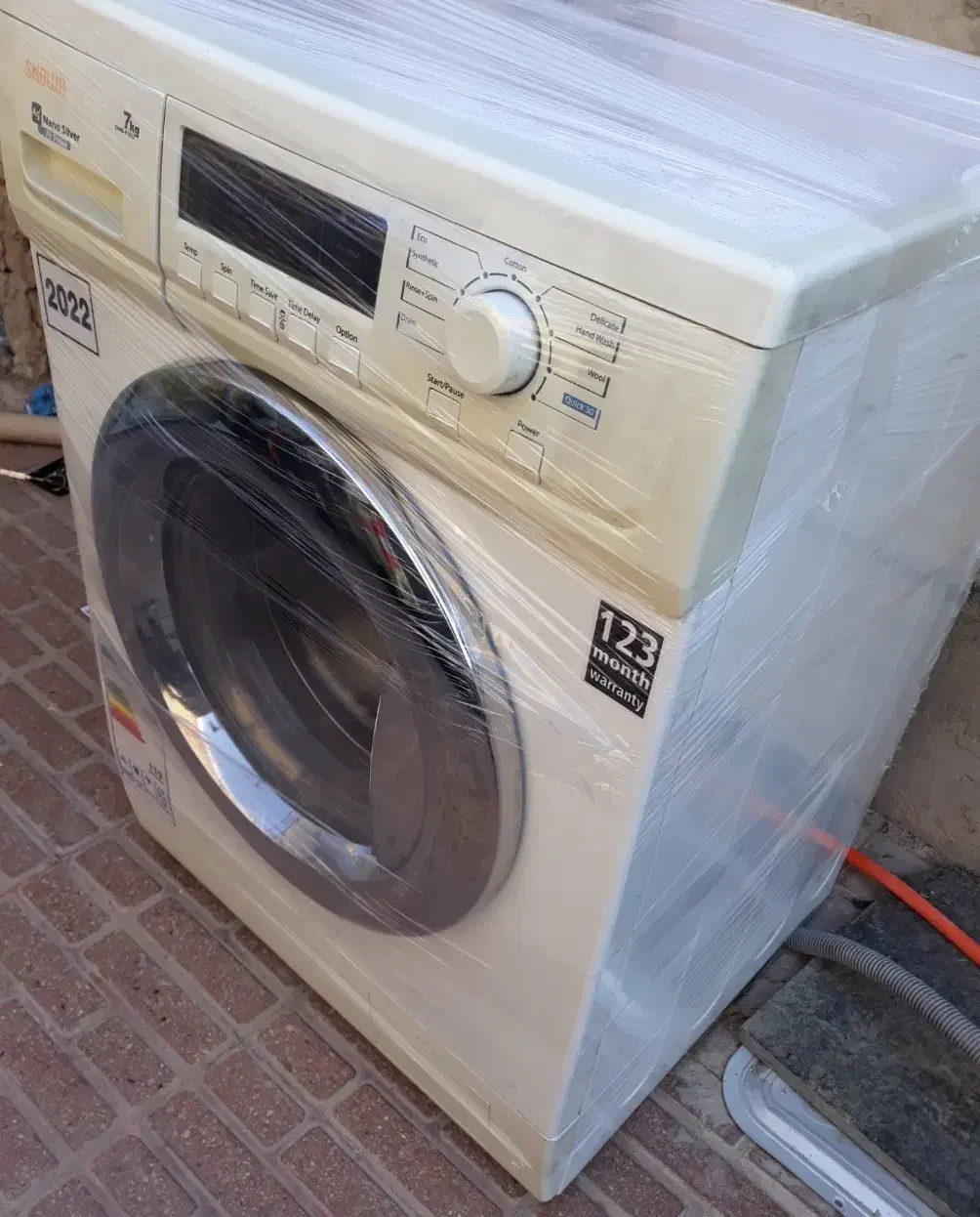 ماشین لباسشویی اسنوا 7kg بشرط موتور گیربکسی|ماشین لباسشویی و خشککن لباس|کرمانشاه, |دیوار