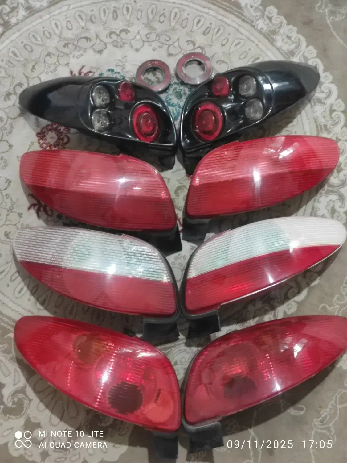 خطر 206|قطعات یدکی و لوازم جانبی|شیراز, لشکری|دیوار