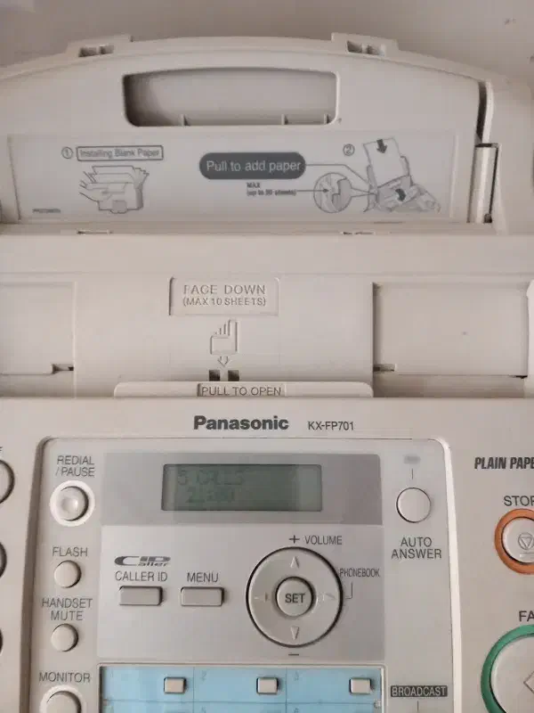 تلفکس پاناسونیک|پرینتر، اسکنر، کپی، فکس|تهران, بریانک|دیوار