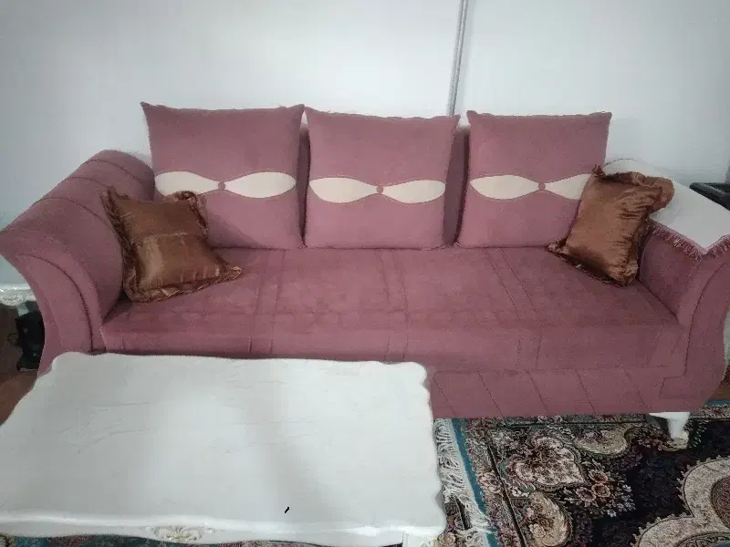 مبل ۸نفره|مبلمان خانگی و میز عسلی|اهر, |دیوار