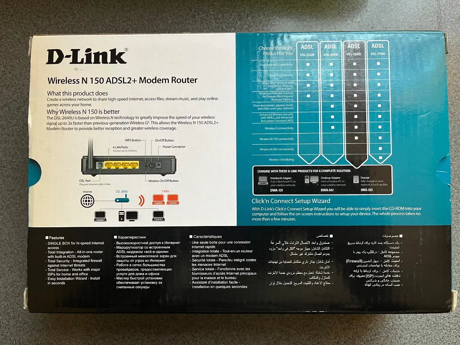 مودم D-Link 2640U|مودم و تجهیزات شبکه|تهران, تهرانپارس شرقی|دیوار