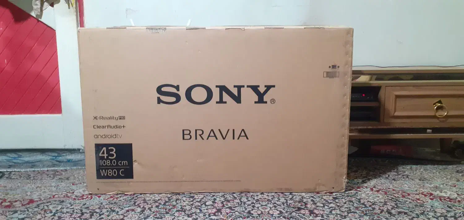 تلویزیون سونی ۴۳ اینچ 43W800C اندروید آکبند|تلویزیون و پروژکتور|تهران, تهرانپارس شرقی|دیوار