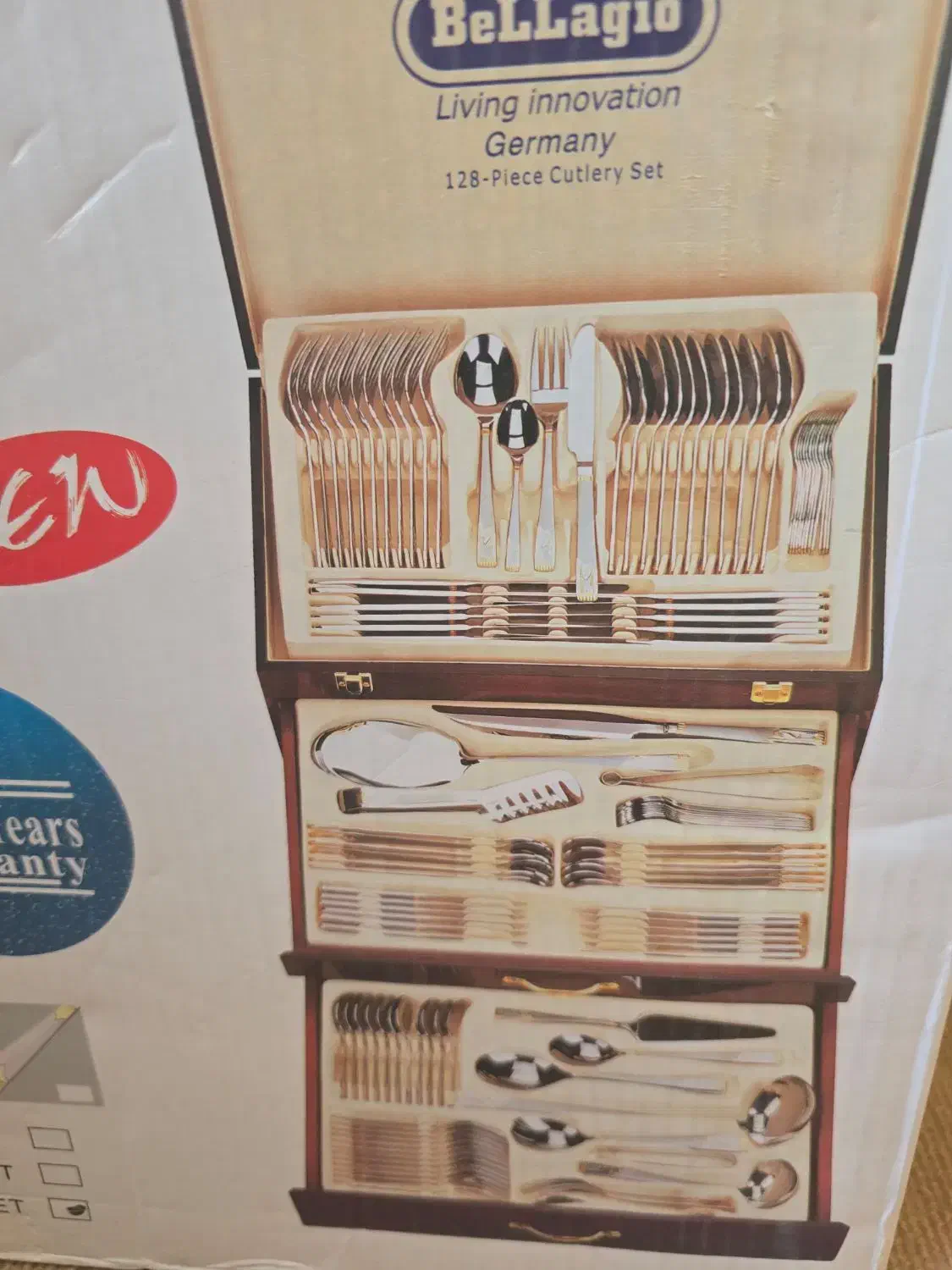 سرویس قاشق چنگال نو مناسب جهیزیه|ظروف سرو و پذیرایی|تبریز, |دیوار