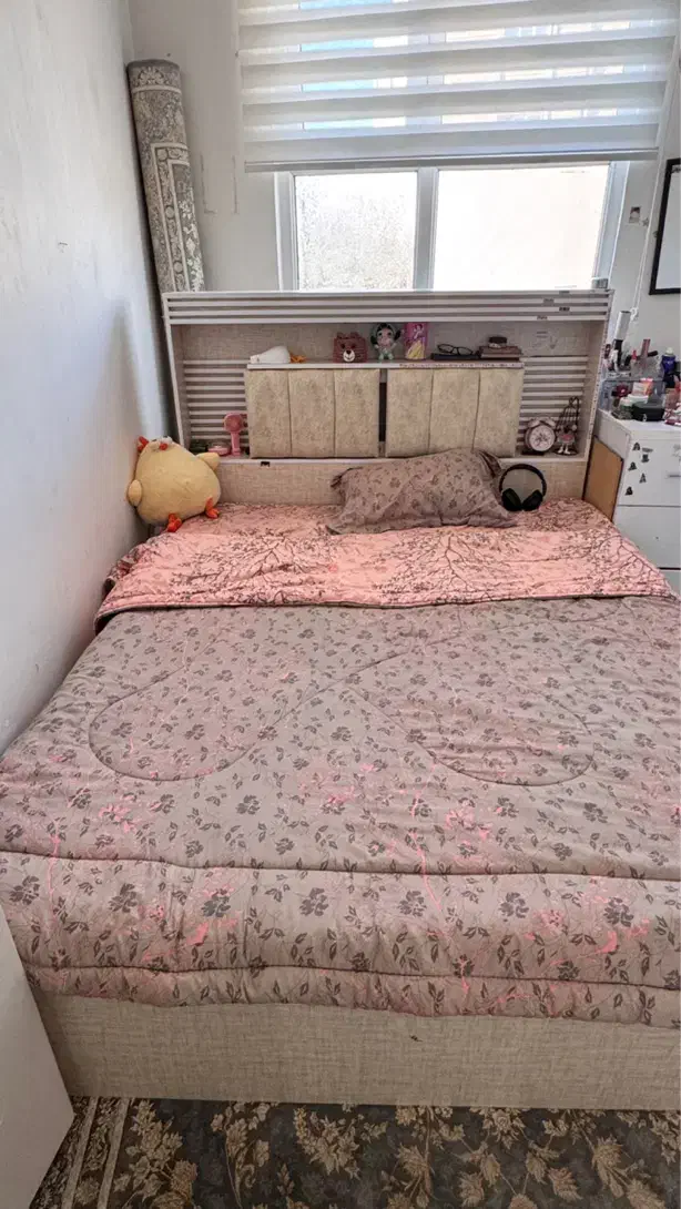 تخت۲نفره|تخت و سرویس خواب|خلخال, |دیوار