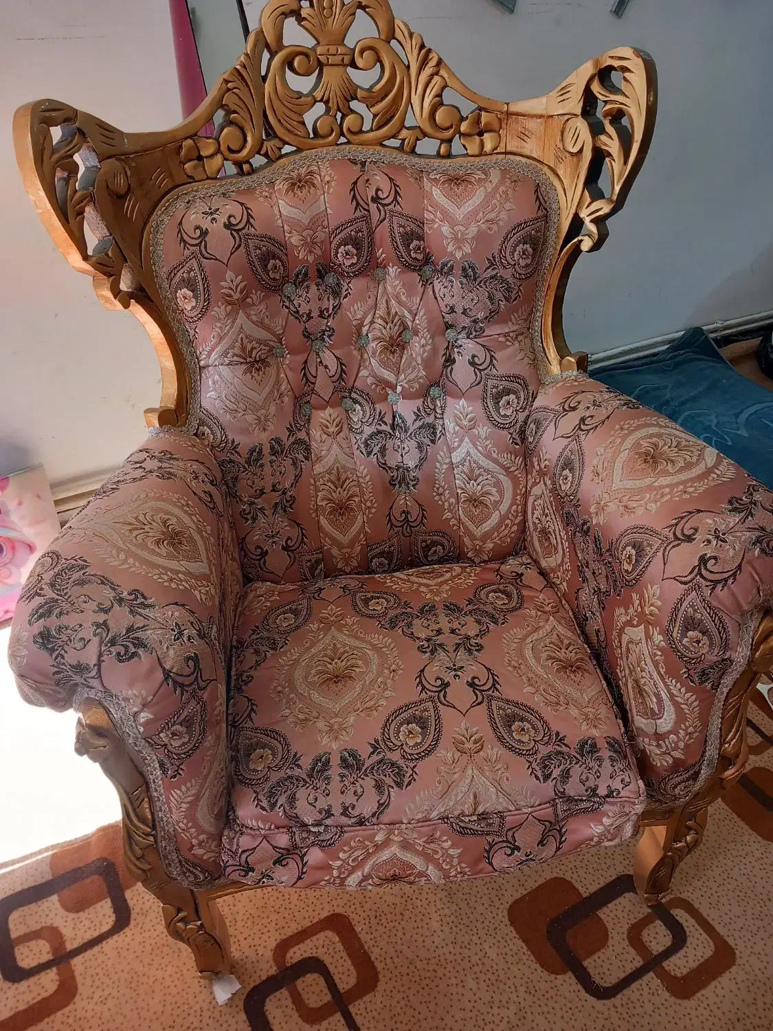 مبل سلطنتی|مبلمان خانگی و میز عسلی|مریوان, |دیوار