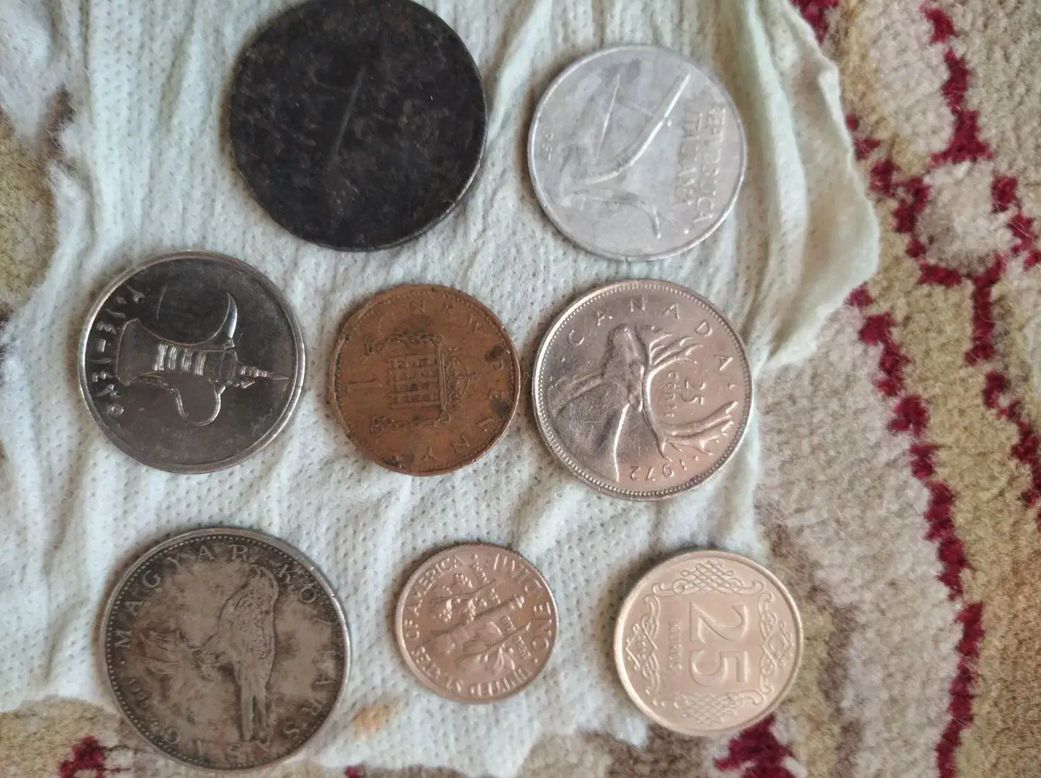 سکه های قدیمی برای دکوراسیون|کلکسیون سکه، تمبر، اسکناس|شیراز, سعدیه شمالی|دیوار