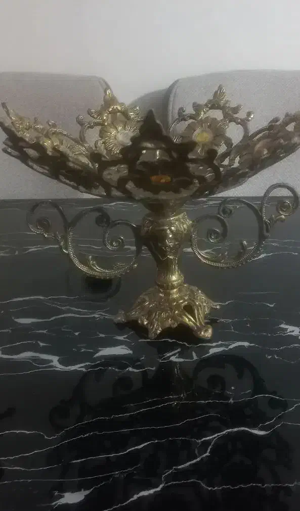 میوه خوری و شیرینی خوری برنز|ظروف سرو و پذیرایی|تهران, خاک سفید|دیوار