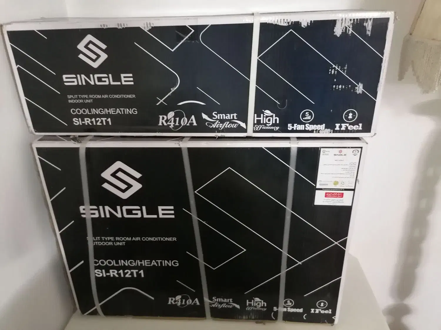 اسپیلت|کولر گازی و فن‌کوئل|مشهد, زمرد|دیوار