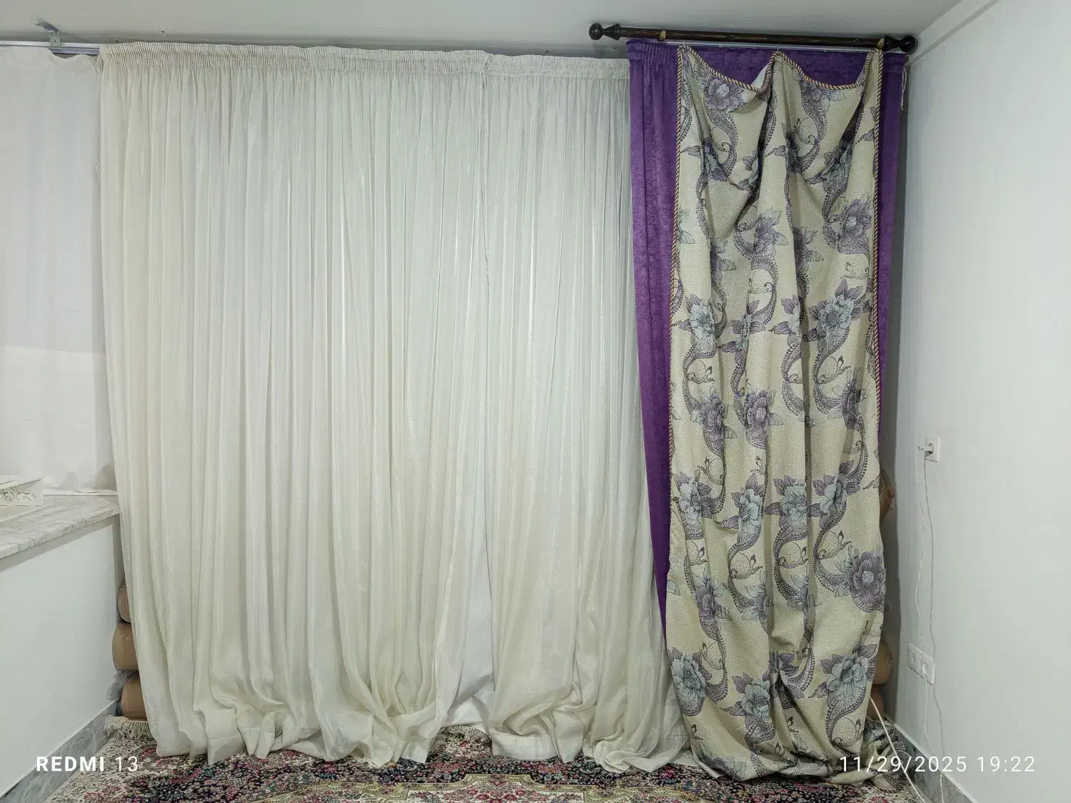 یک ست پرده کامل|پرده، رانر، رومیزی|نیشابور, بزرگمهر|دیوار