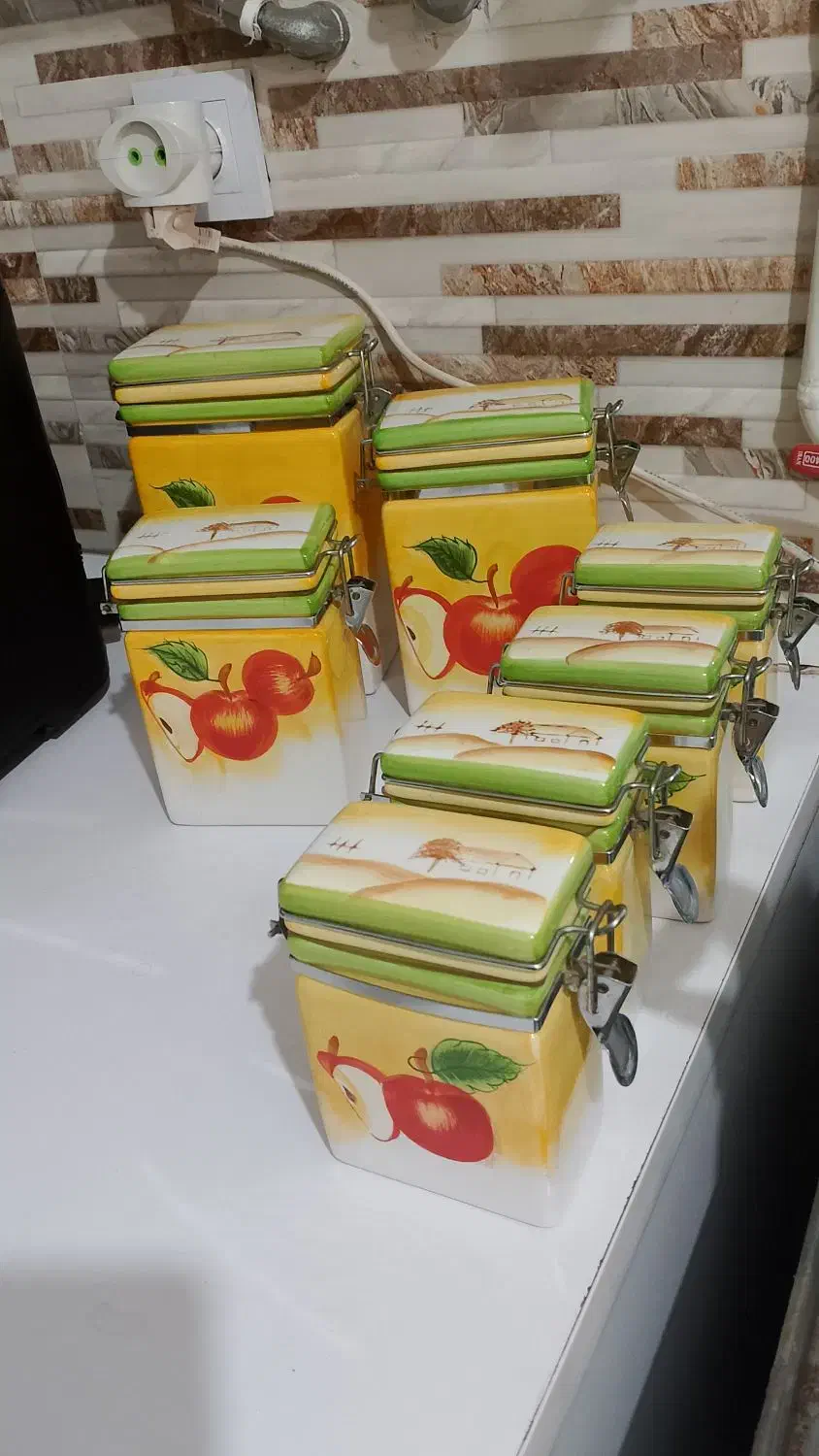 پا سماوری و جا ادویه ای|ظروف سرو و پذیرایی|مشهد, بلال|دیوار