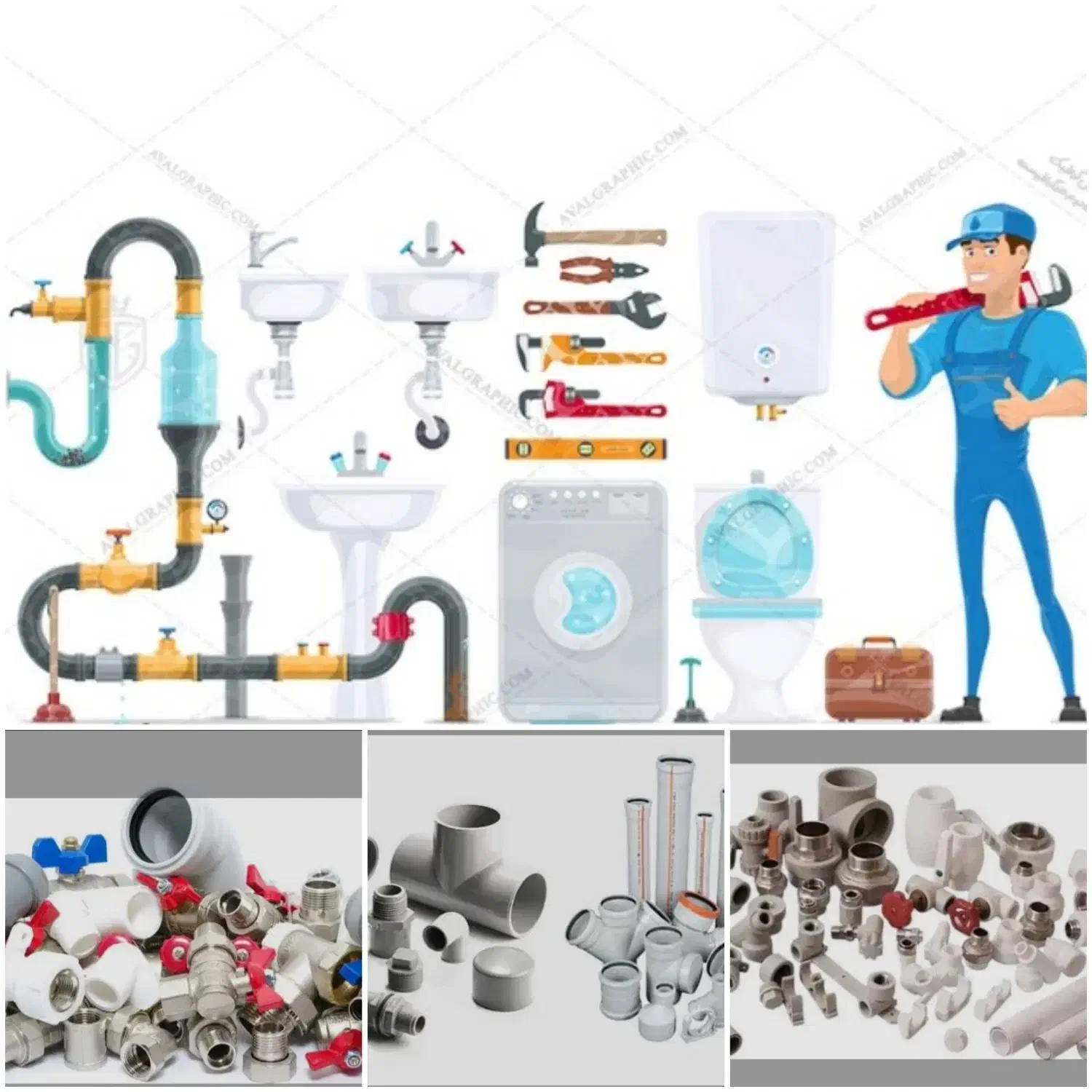 لوله کش آب فاضلاب گاز|خدمات پیشه و مهارت|تهران, آسمان|دیوار