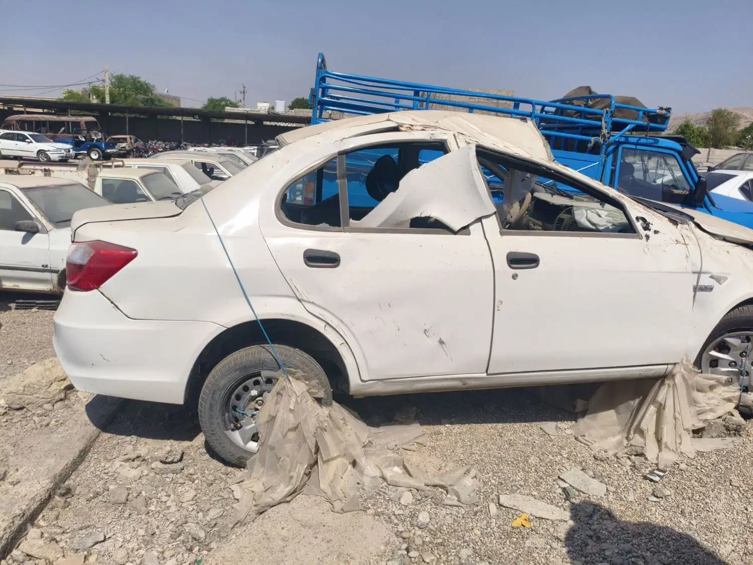 ساینا تصادفی ۱۴۰۲|خودرو سواری و وانت|امیدیه, |دیوار