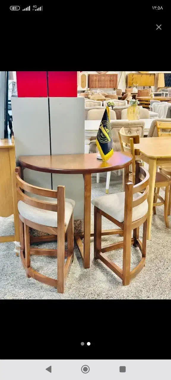 ناهارخوریغذاخوریکمجا کمجا2و4و6نفره.از تولیدی|میز و صندلی غذاخوری|قم, ولیعصر|دیوار