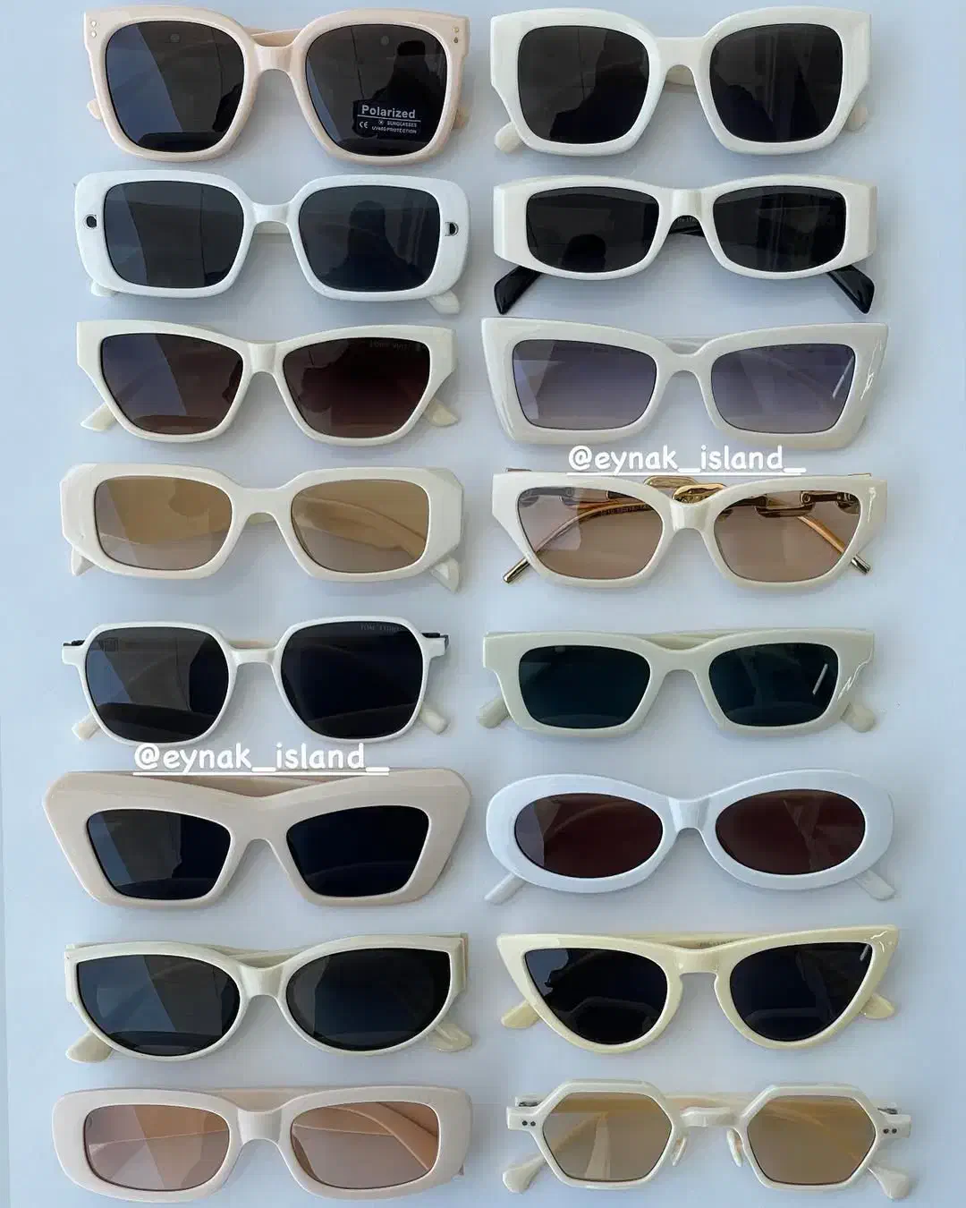 عینک های سفید کد ۲۰۲۵ چک ۳ ماهه|زیورآلات و اکسسوری|قم, حاج زینل|دیوار