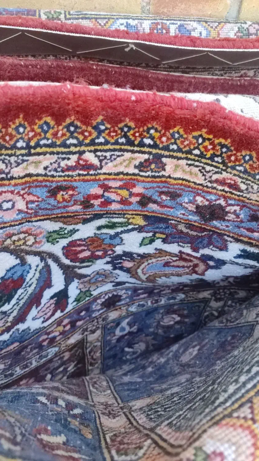 قالی دستباف 3و4|فرش|فرخ‌شهر, |دیوار