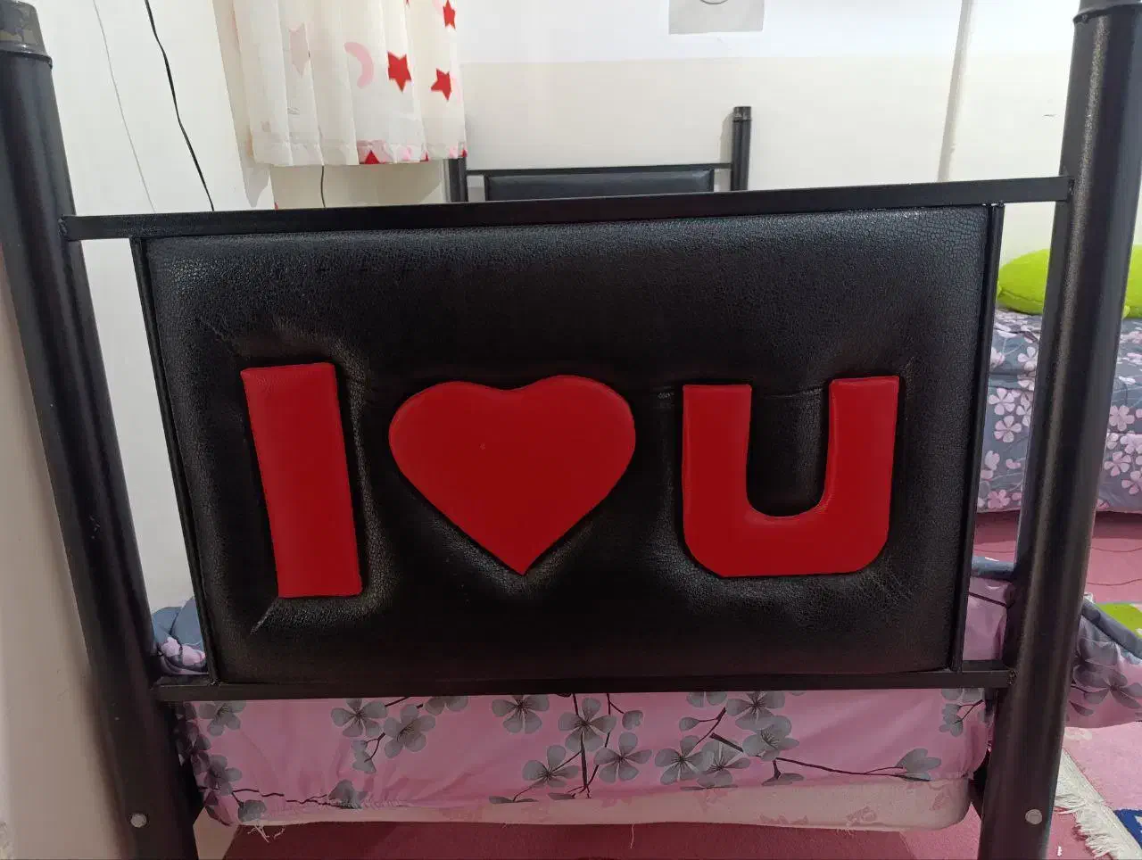 تخت فلزی دوطبقه بدون تشک|تخت و سرویس خواب|روانسر, |دیوار