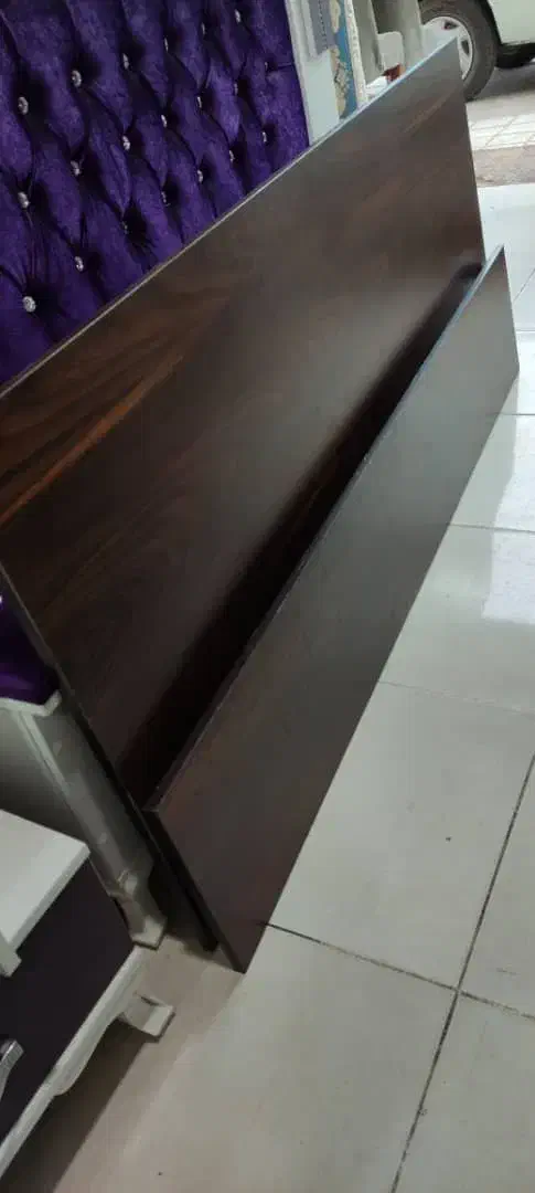 تخت دونفره قهوه‌ای درحدنو به همذاه تشک باهم 4800|تخت و سرویس خواب|لنگرود, |دیوار