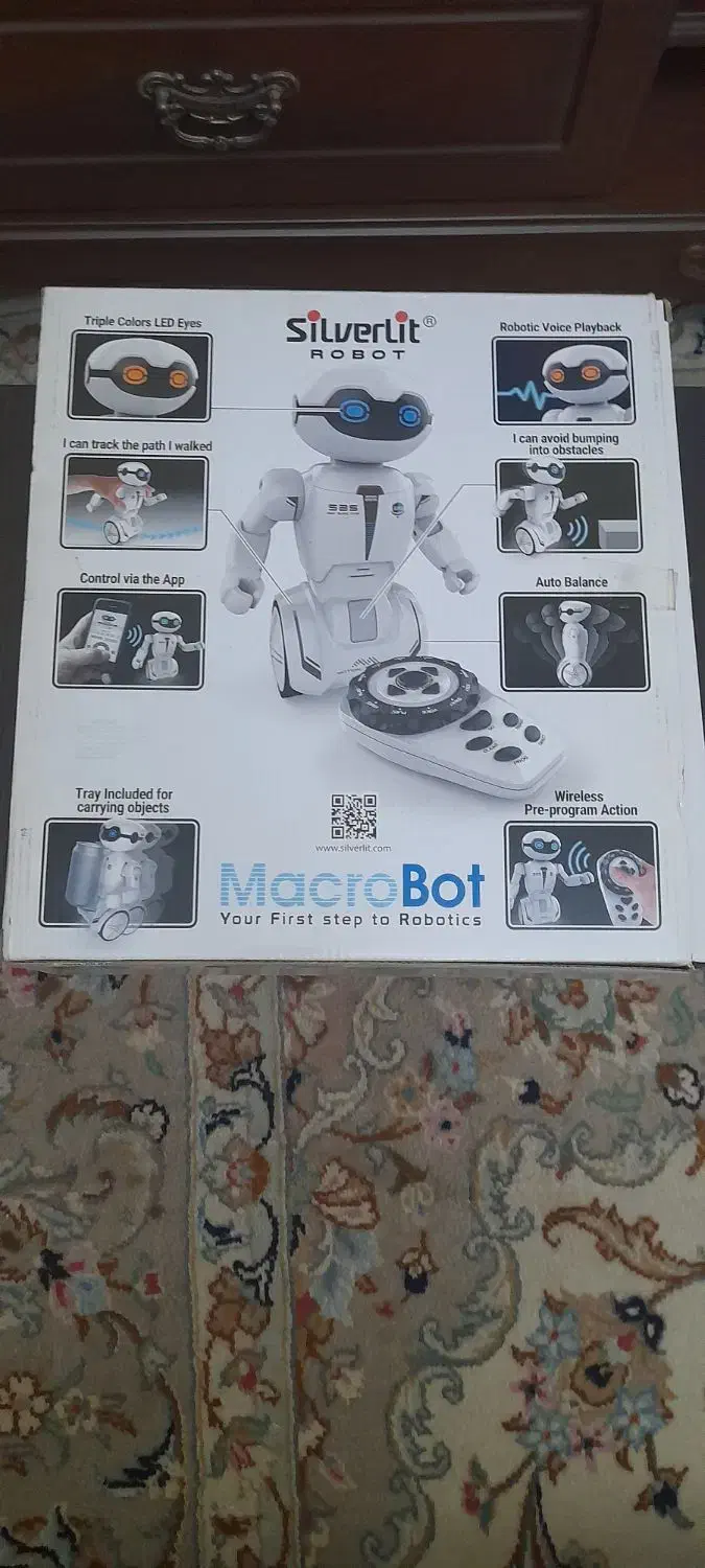رباتmacrobotپیشرفته silverlit|اسباببازی بچه|تهران, علم و صنعت|دیوار