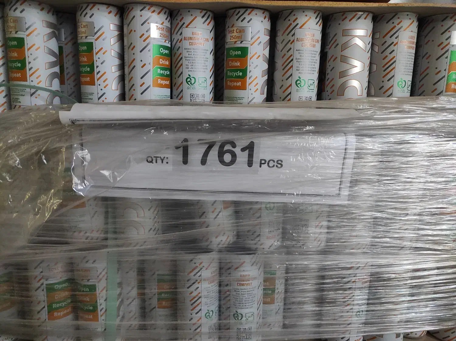 فروش قوطی آلومینیوم ۲۵۰ سی سی|ظروف نگهدارنده، پلاستیکی، یکبارمصرف|تاکستان, |دیوار