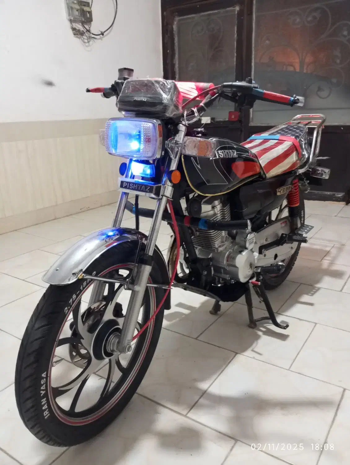 موتور پیشتاز مدل۱۴۰۰انژکتور|موتورسیکلت|بیرجند, |دیوار