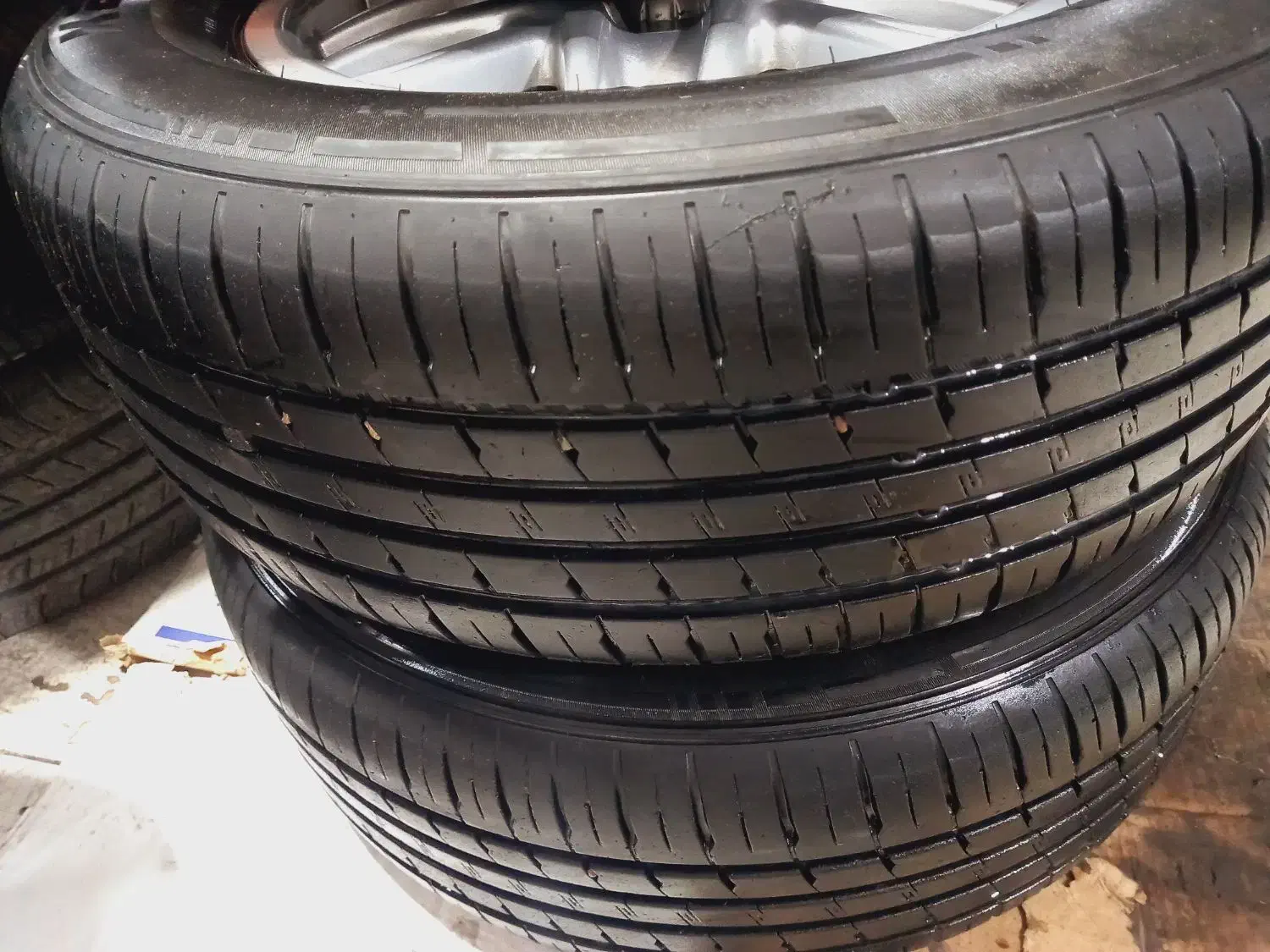 رینگ لاستیک خرچنگی 14 اروند|قطعات یدکی و لوازم جانبی|اهواز, کارون|دیوار