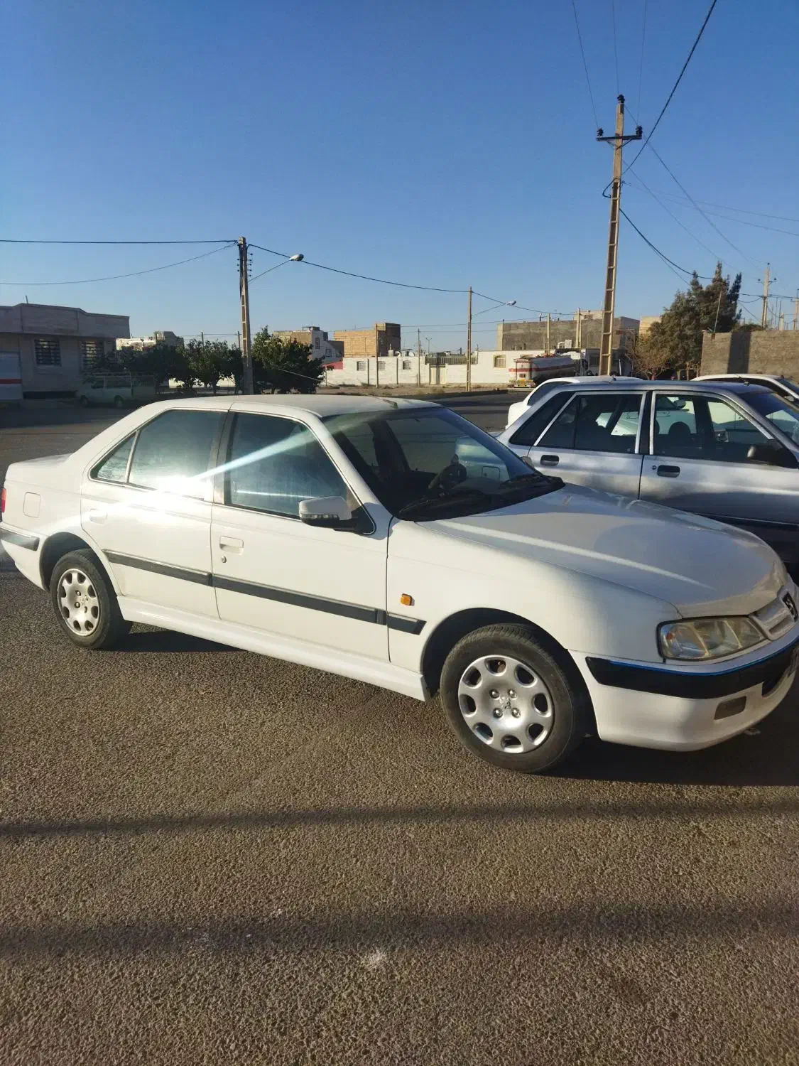 فروش پژو پارس سفید مدل سال تمیز و بدون خرج|خودرو سواری و وانت|شاهرود, |دیوار