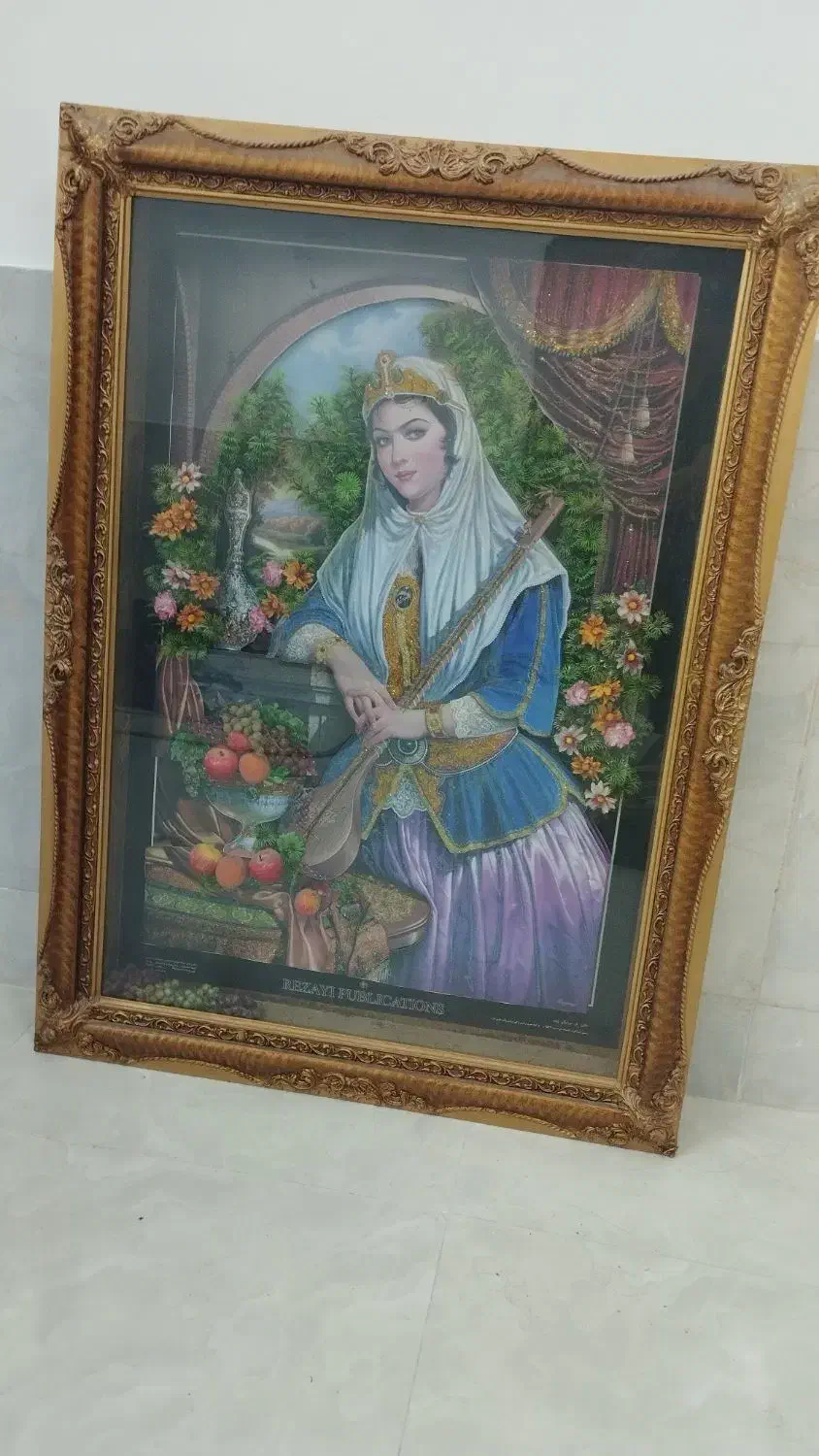 تابلو سه بعدی خاتون|تابلو، نقاشی، عکس|مشهد, هنرور|دیوار