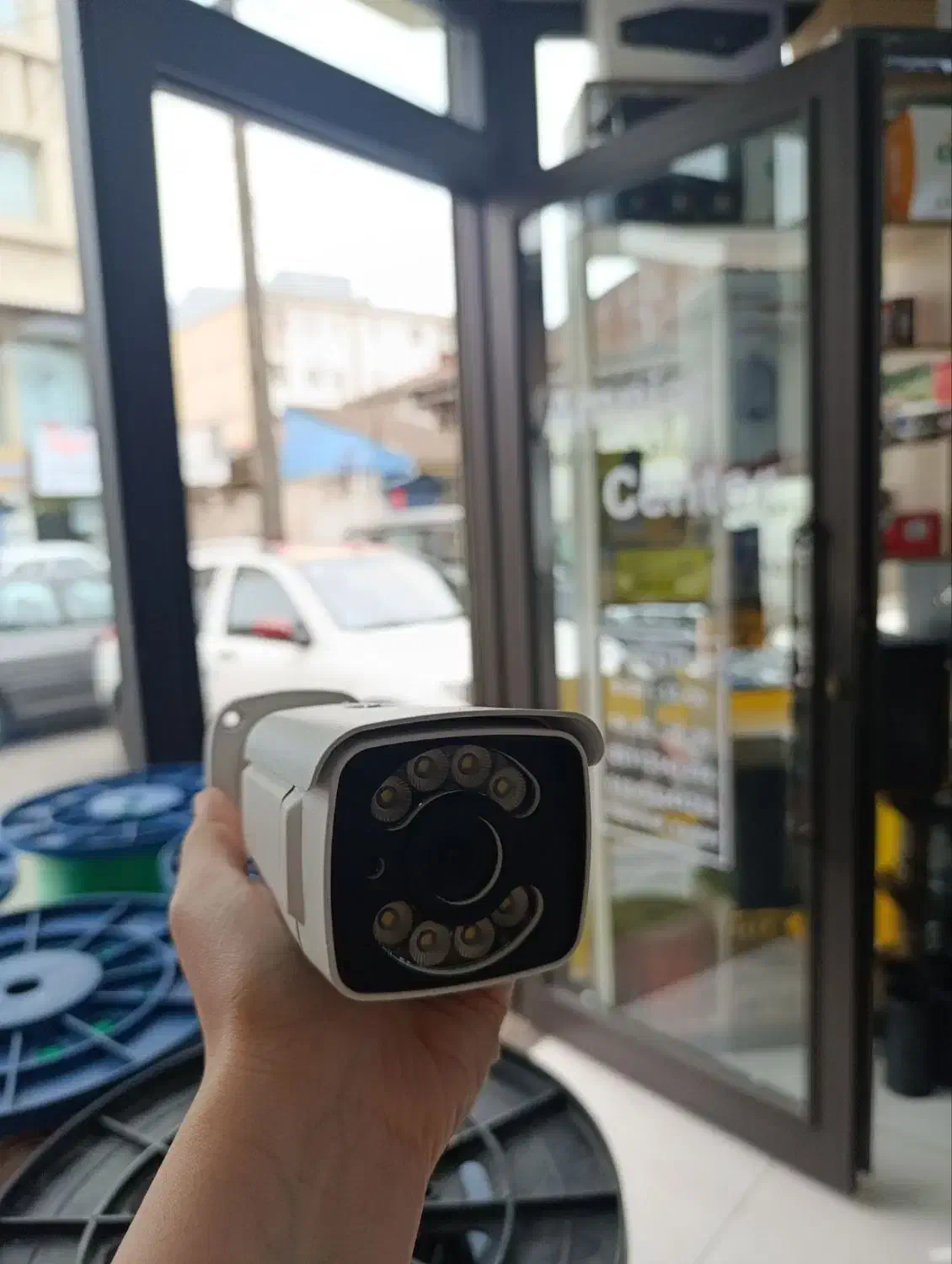 دوربین مداربسته**|دوربین مداربسته|رشت, سعدی (تختی)|دیوار