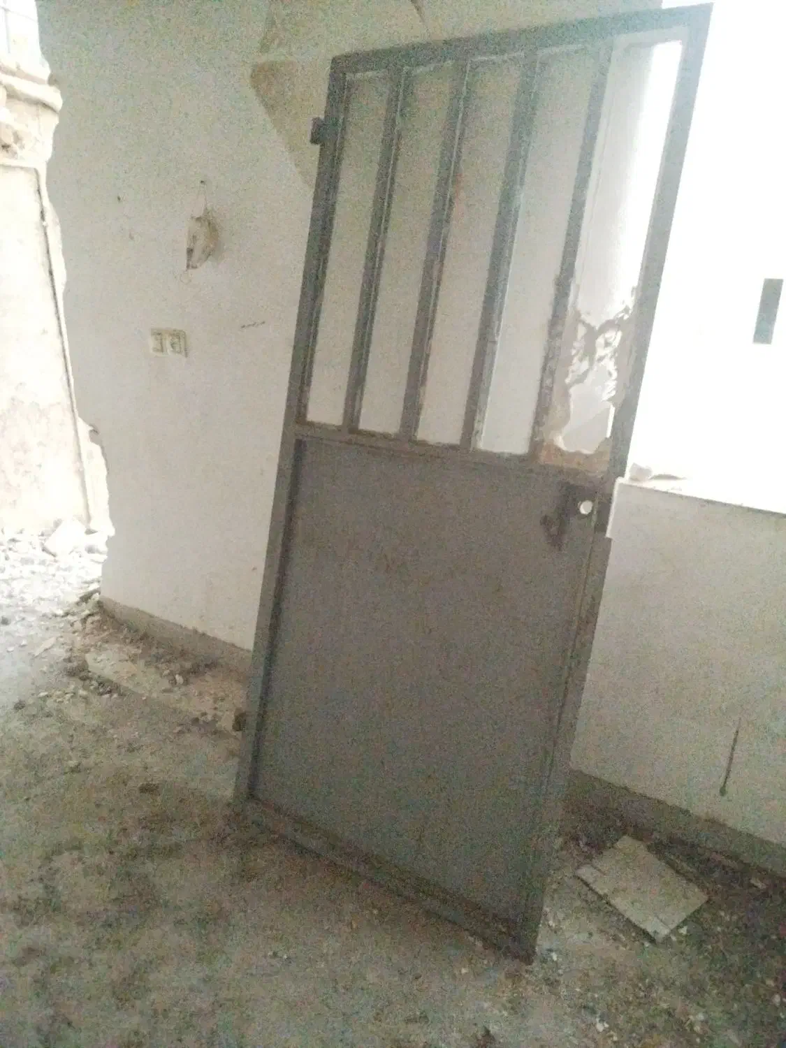 درب یک لنگه عرض ۹۰ کتیبه دار|مصالح و تجهیزات ساختمان|ساروق, |دیوار