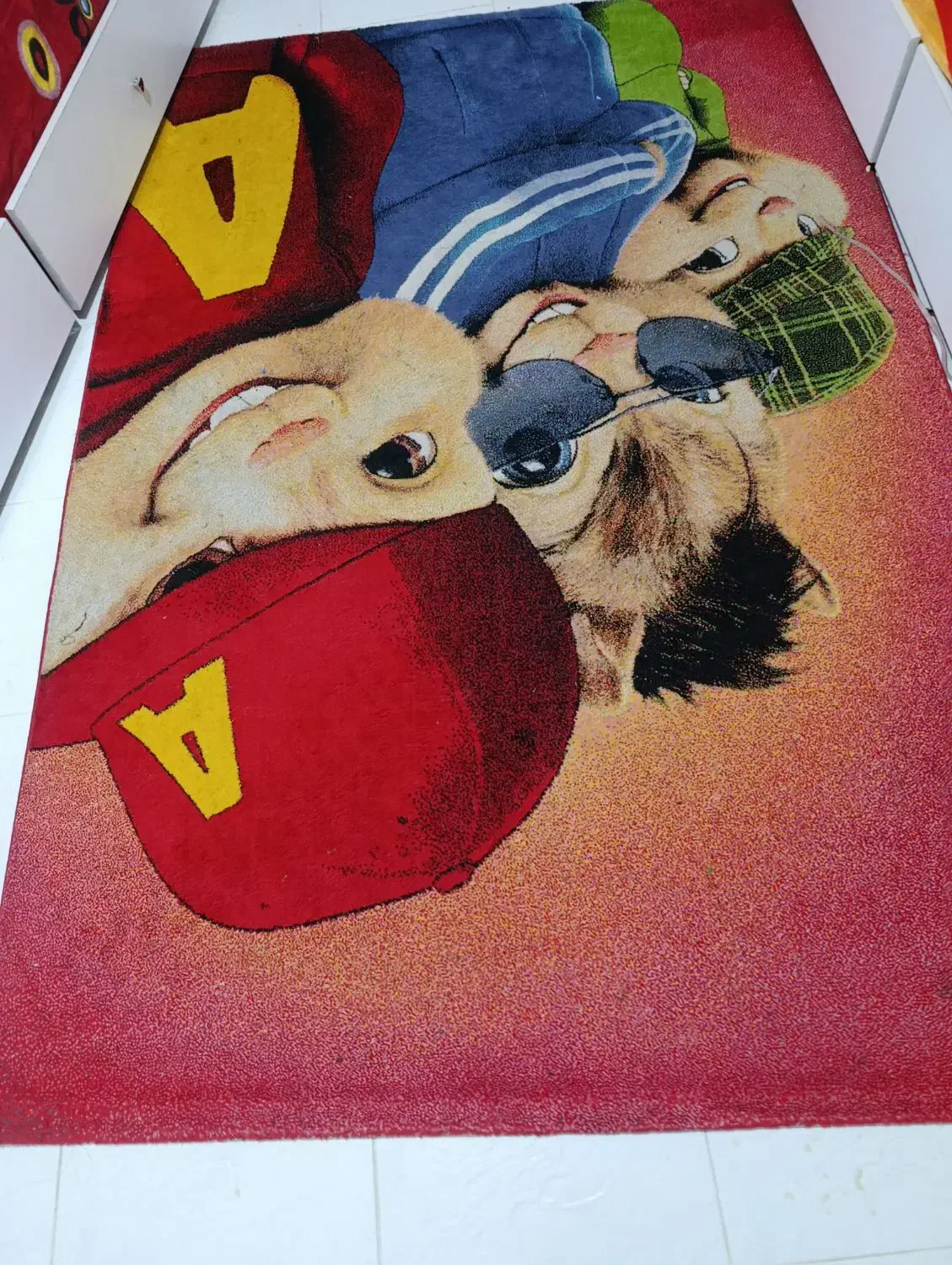 فرش اتاق کودک|فرش|کاشان, قطب راوندی|دیوار