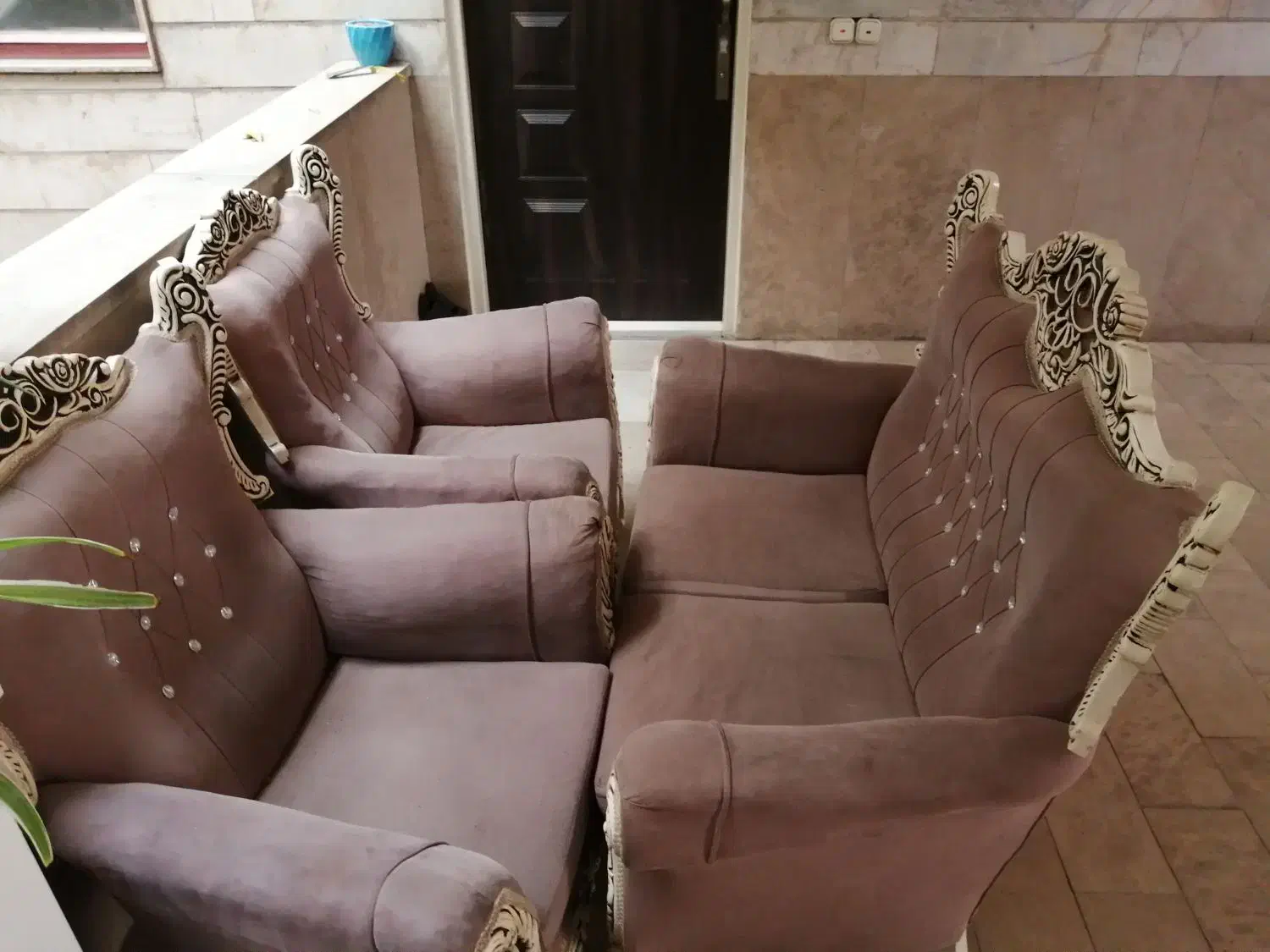 مبلمان 7 نفره میزعسلی|مبلمان خانگی و میز عسلی|تهران, سازمان برنامه جنوبی|دیوار