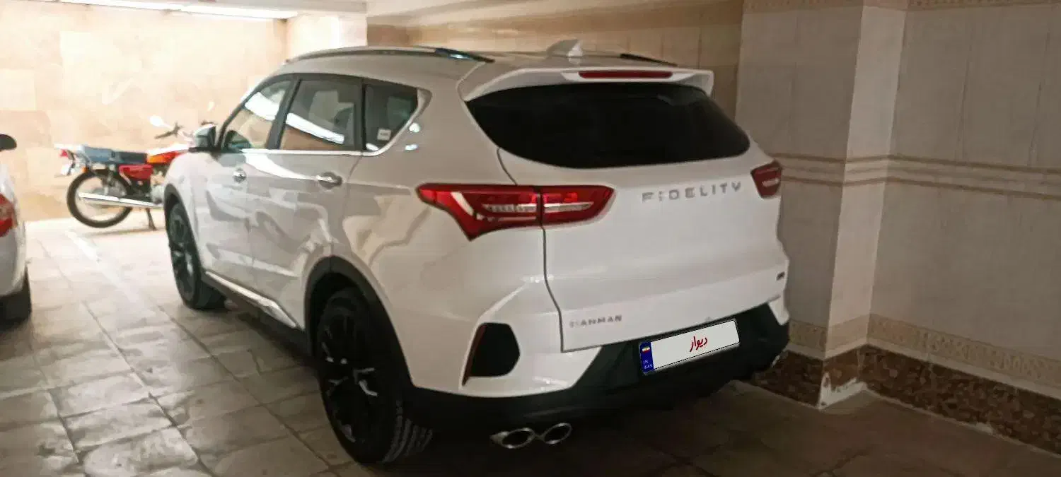 فیدلیتی الیت ۷ نفره سفید رینگ پرستیژی مشکی|خودرو سواری و وانت|فردیس, قریشی|دیوار