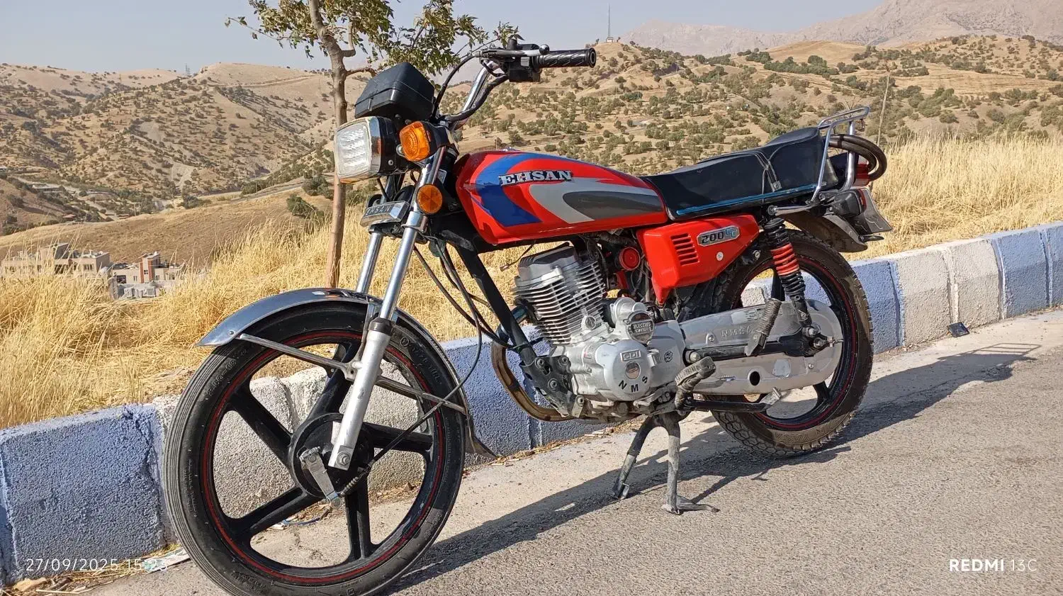 موتور احسان 150cc|موتورسیکلت|جوانرود, |دیوار