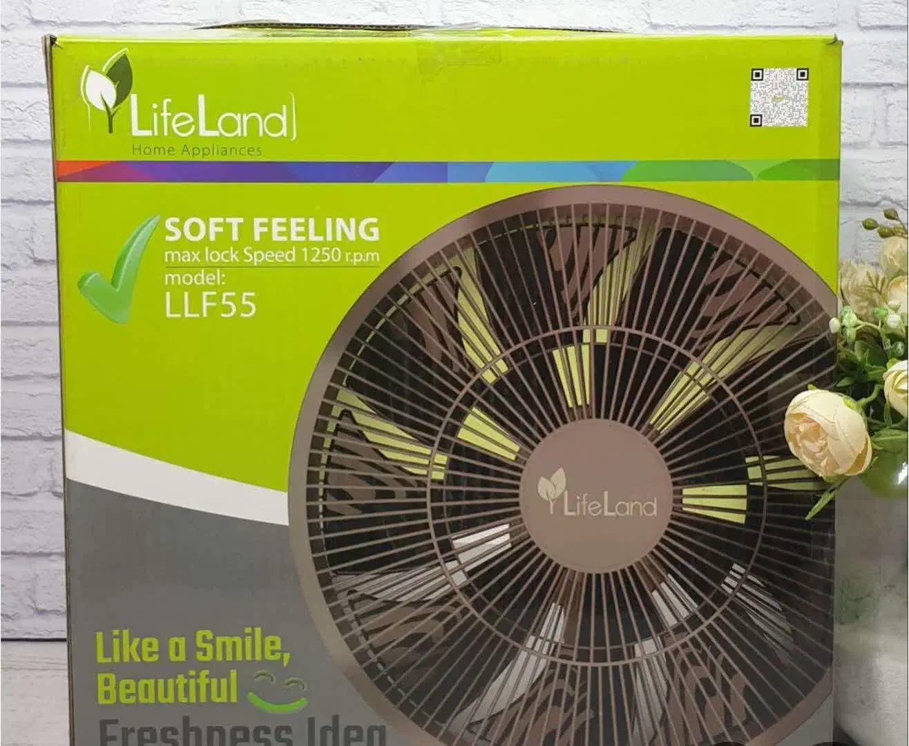 پنکه لمسی (( لایف لند ))|پنکه و تصفیه‌کنندهٔ هوا|بجنورد, |دیوار