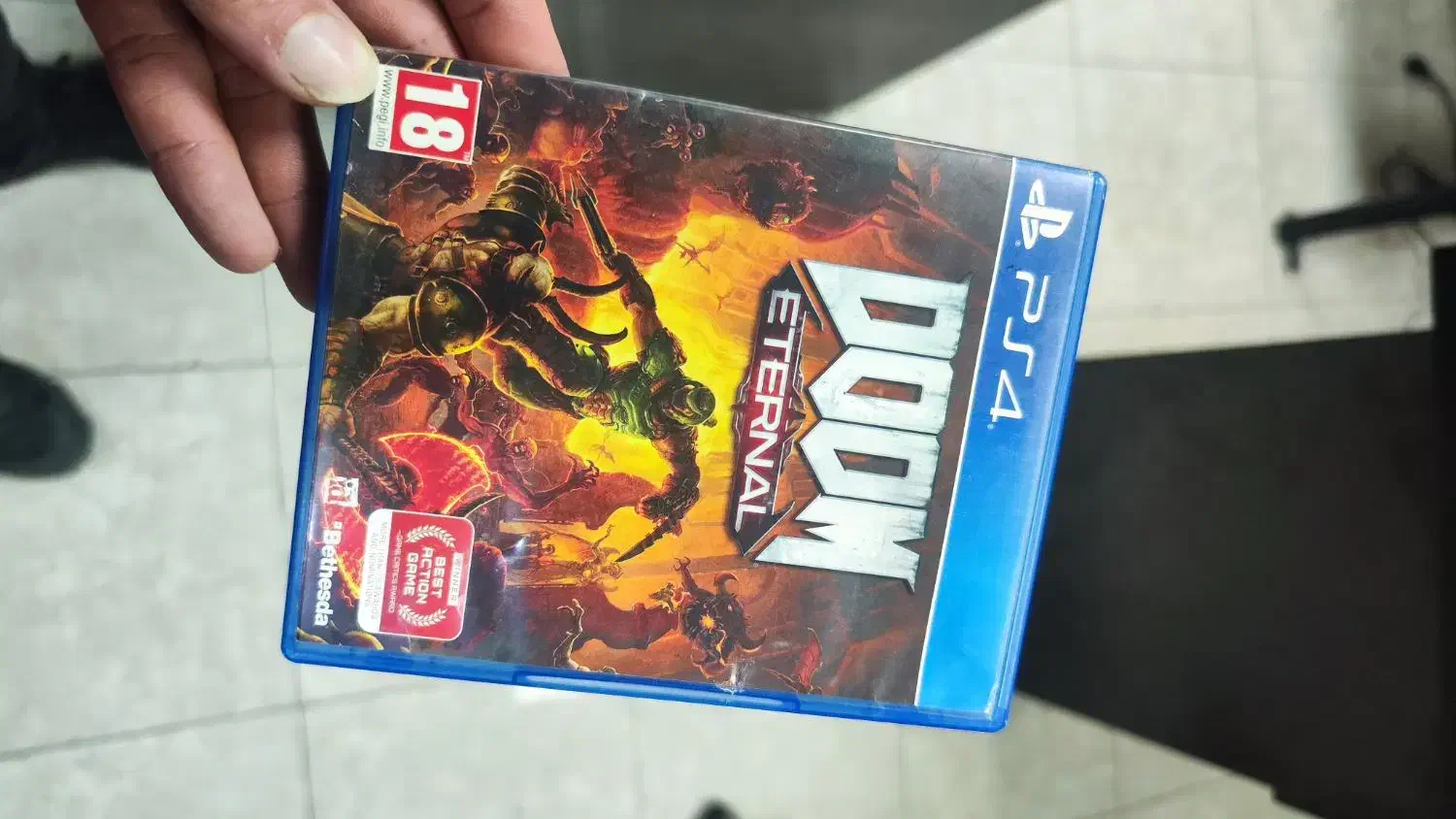 دیسک بازی Doom Eternal نایاب کلکسیونی|کنسول، بازی ویدئویی و آنلاین|تهران, سلسبیل شمالی|دیوار