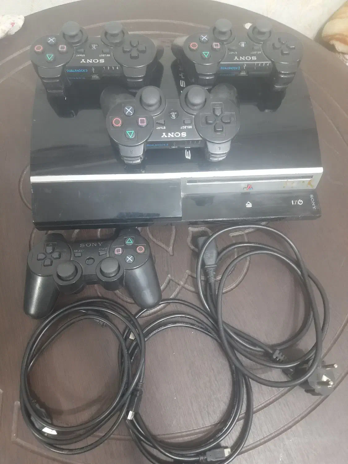 پلی استیشن ۳ ۳دسته+یک دسته یدکی|کنسول، بازی ویدئویی و آنلاین|نجف‌آباد, امیرآباد|دیوار