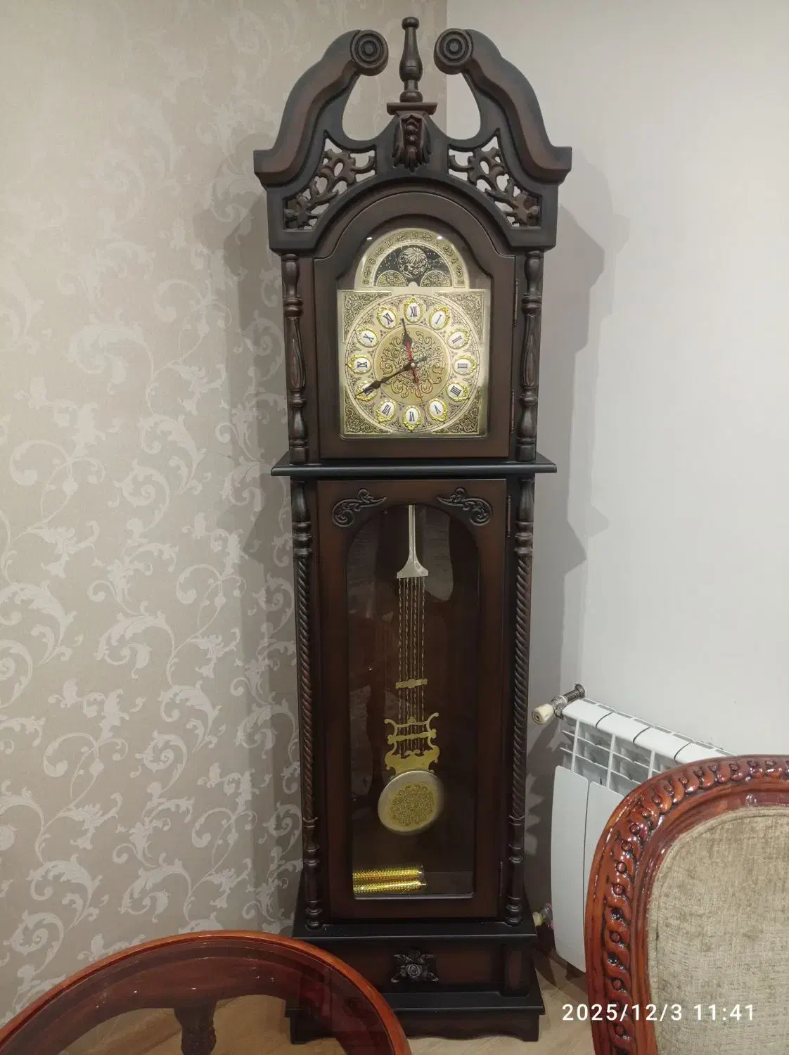 ساعت ایستاده|ساعت دیواری و تزئینی|ساری, |دیوار