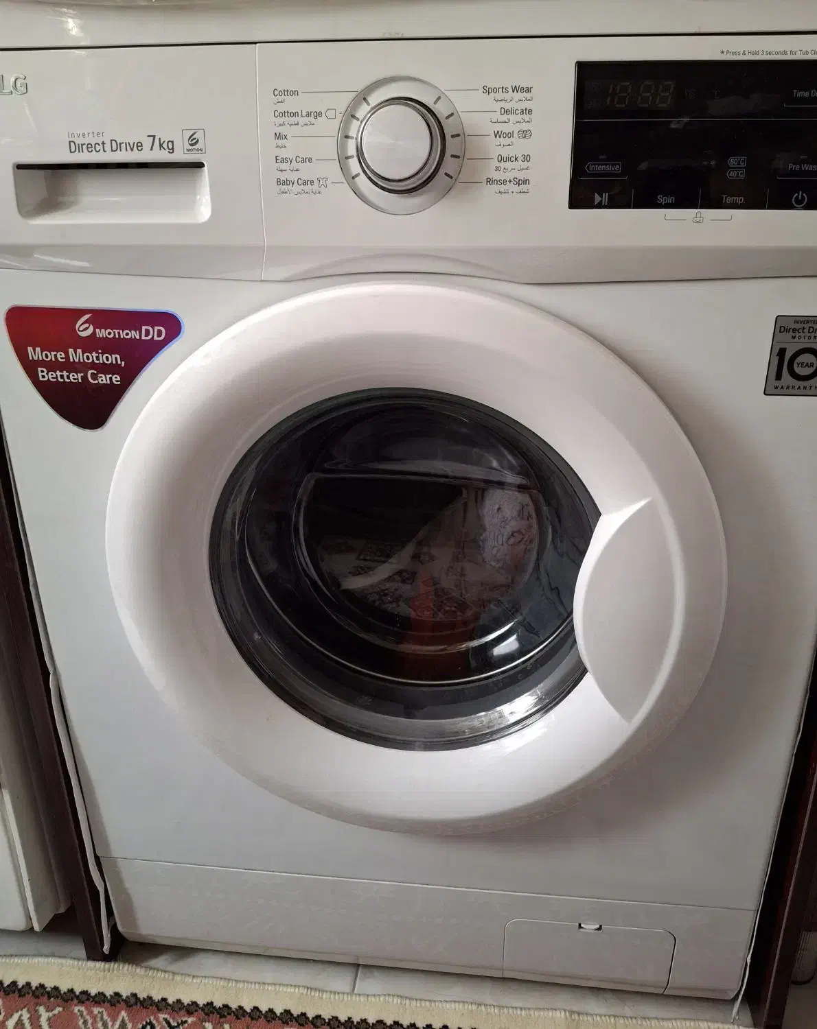 لباسشویی ای جی|ماشین لباسشویی و خشک‌کن لباس|تهران, مشیریه|دیوار