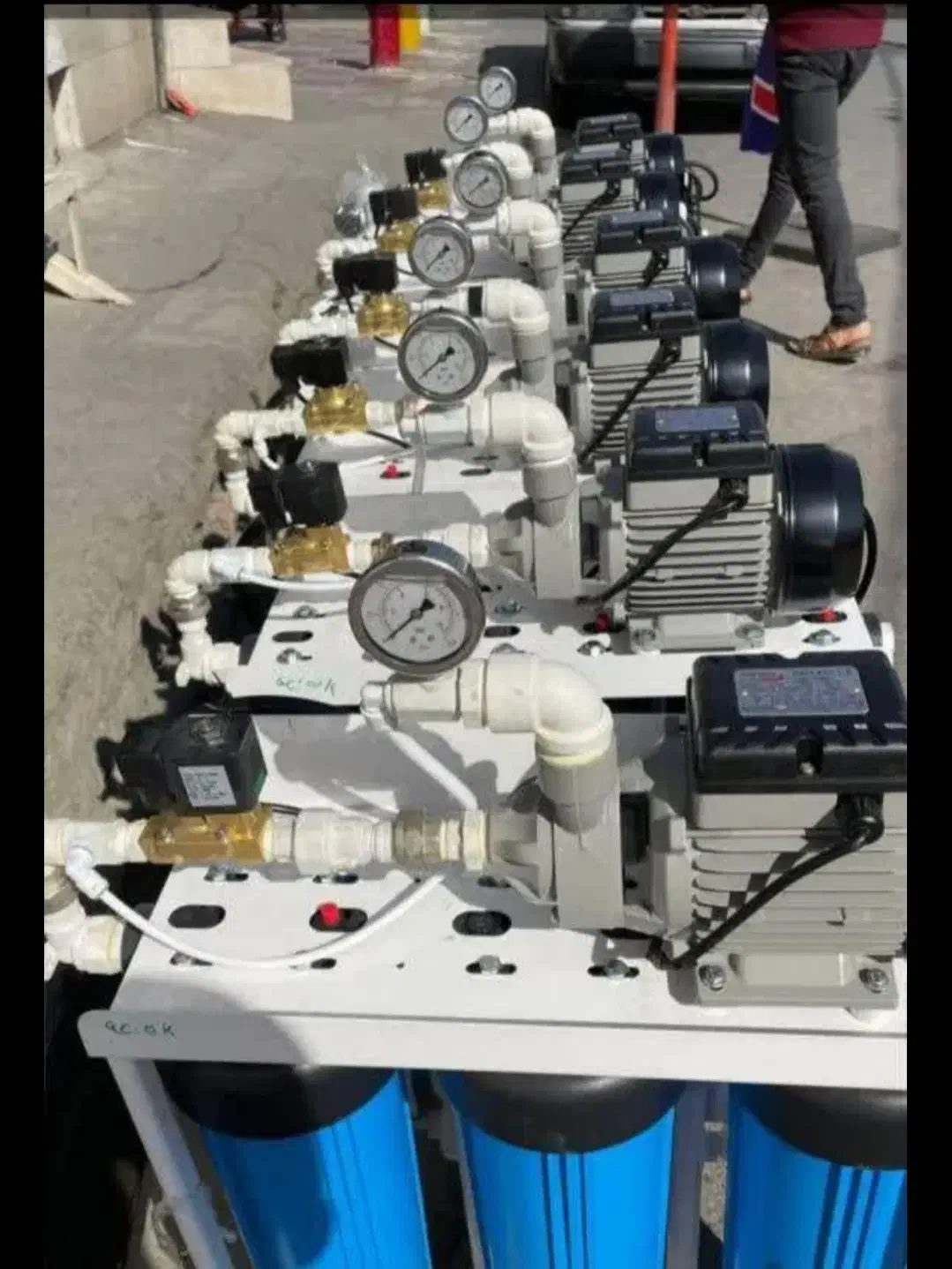 تصفیه آب نیمه صنعتی ۸۰۰ کالن|آبسردکن و تصفیه آب|قزوین, |دیوار